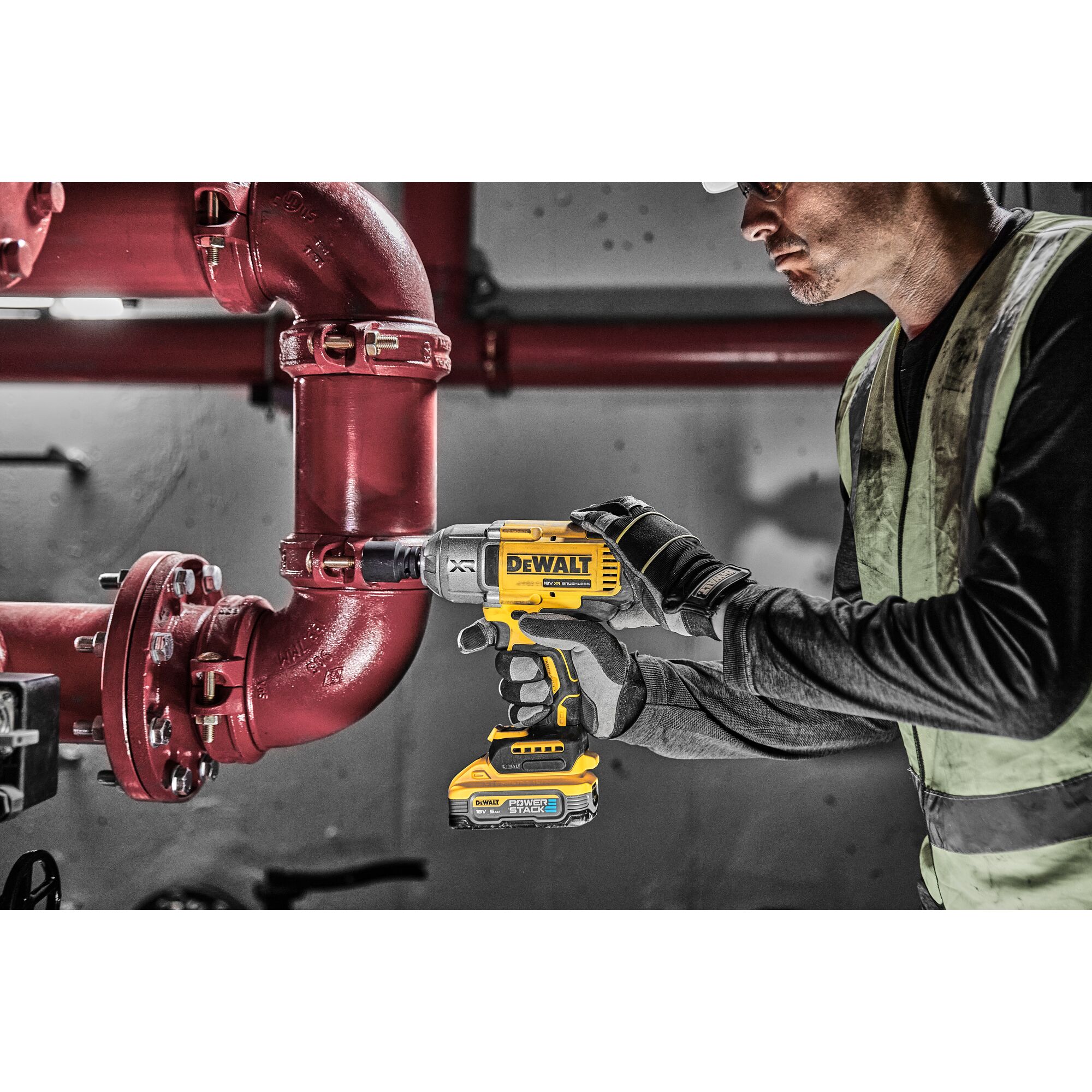 dewalt Mutterdragare dewalt dcf900h2t 1/2in 2x5,0ah 18v