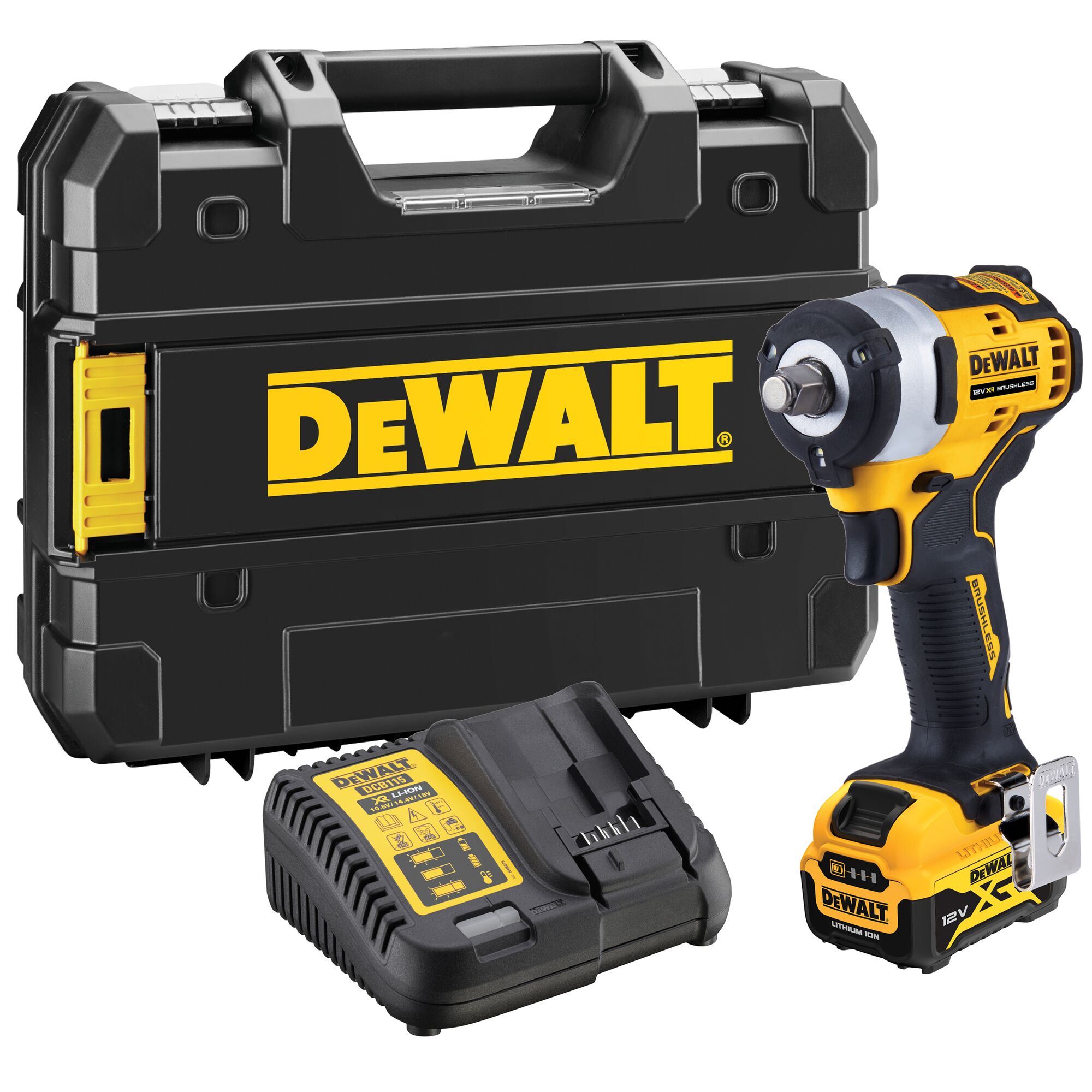 dewalt Akkumutterinväännin dewalt dcf901p1 12 v 1/2in 1x5ah