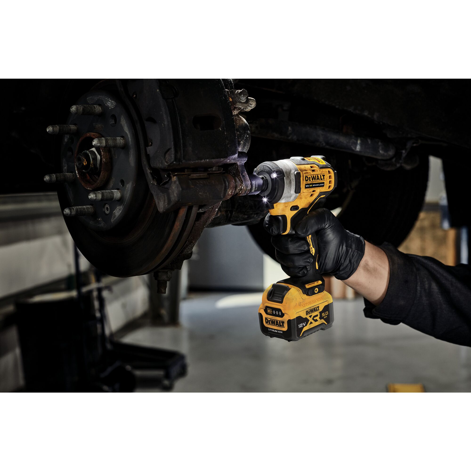 dewalt Akkumutterinväännin dewalt dcf901p1 12 v 1/2in 1x5ah