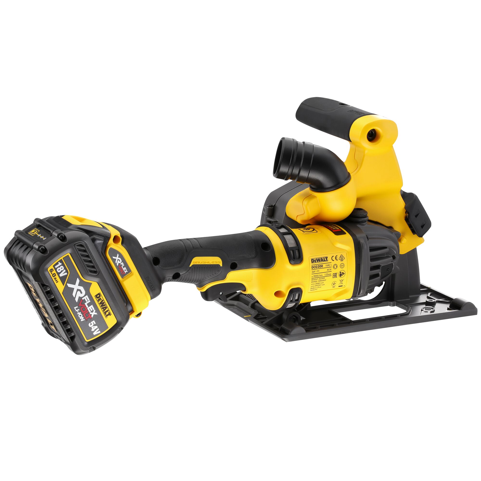 dewalt Akkuseinäurajyrsin dewalt dcg200t2