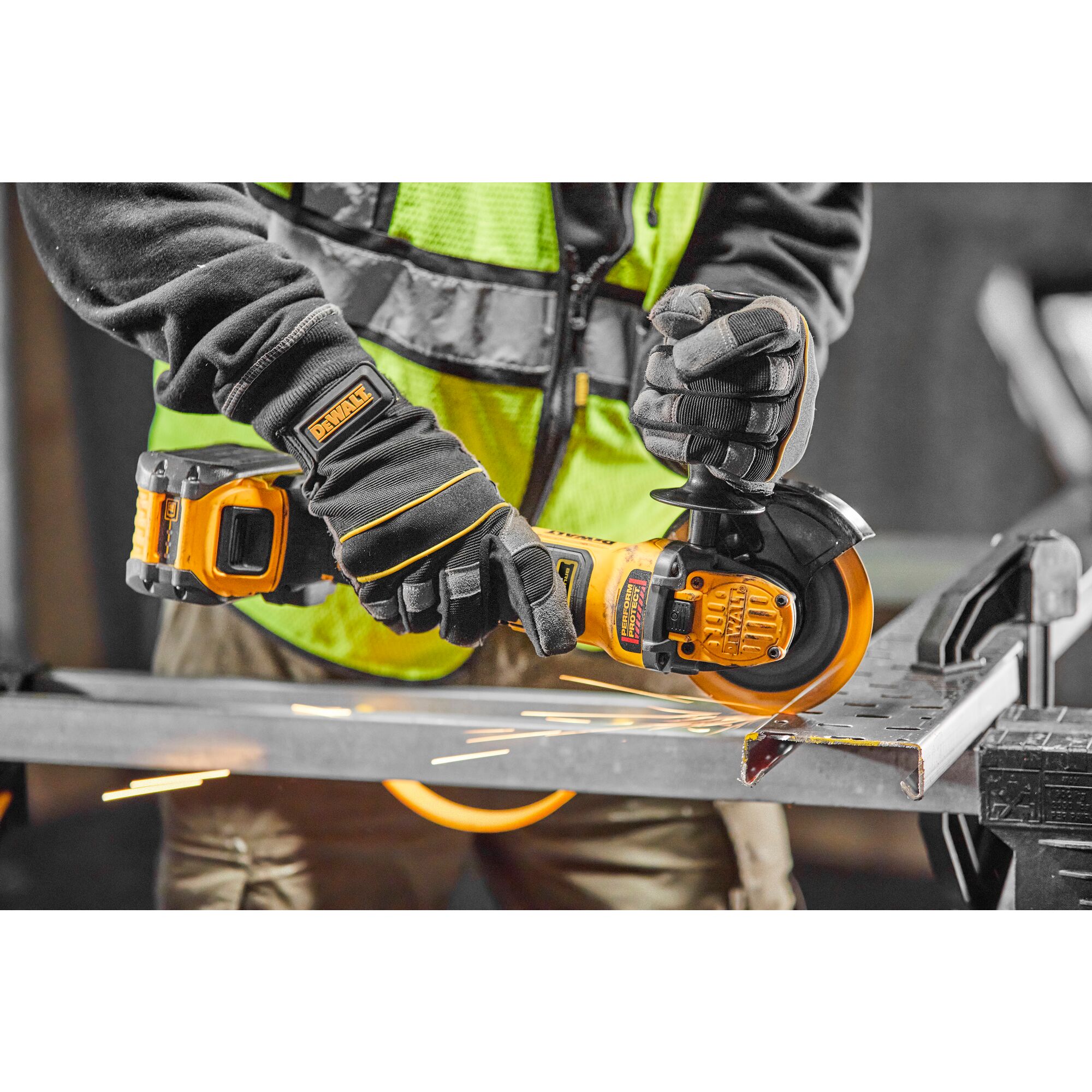 dewalt Akkukulmahiomakone dewalt dcg409nt 18v xr 125mm runko