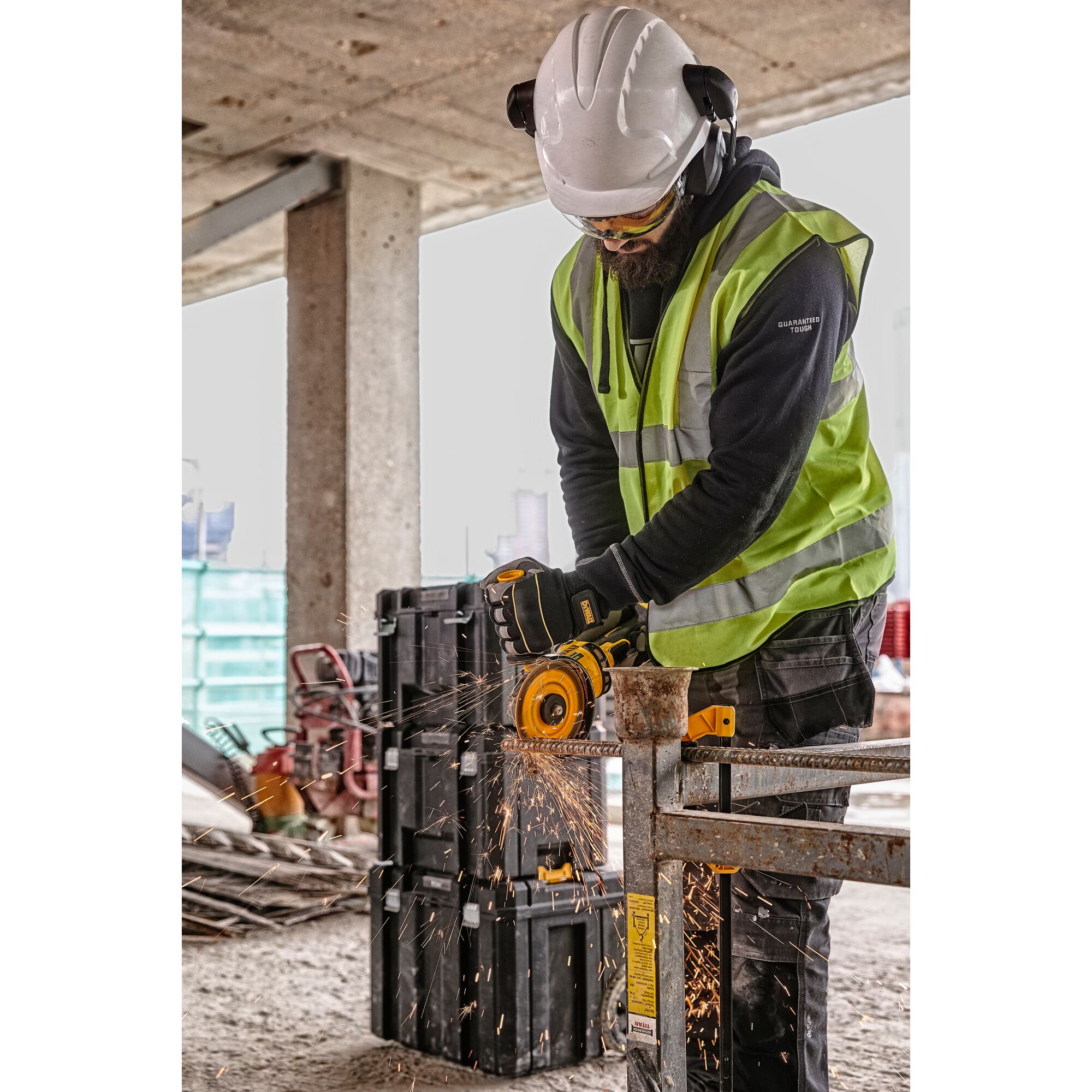 dewalt Anglegrinder dewalt 54v xr flexvolt 125mm 2x6,0ah