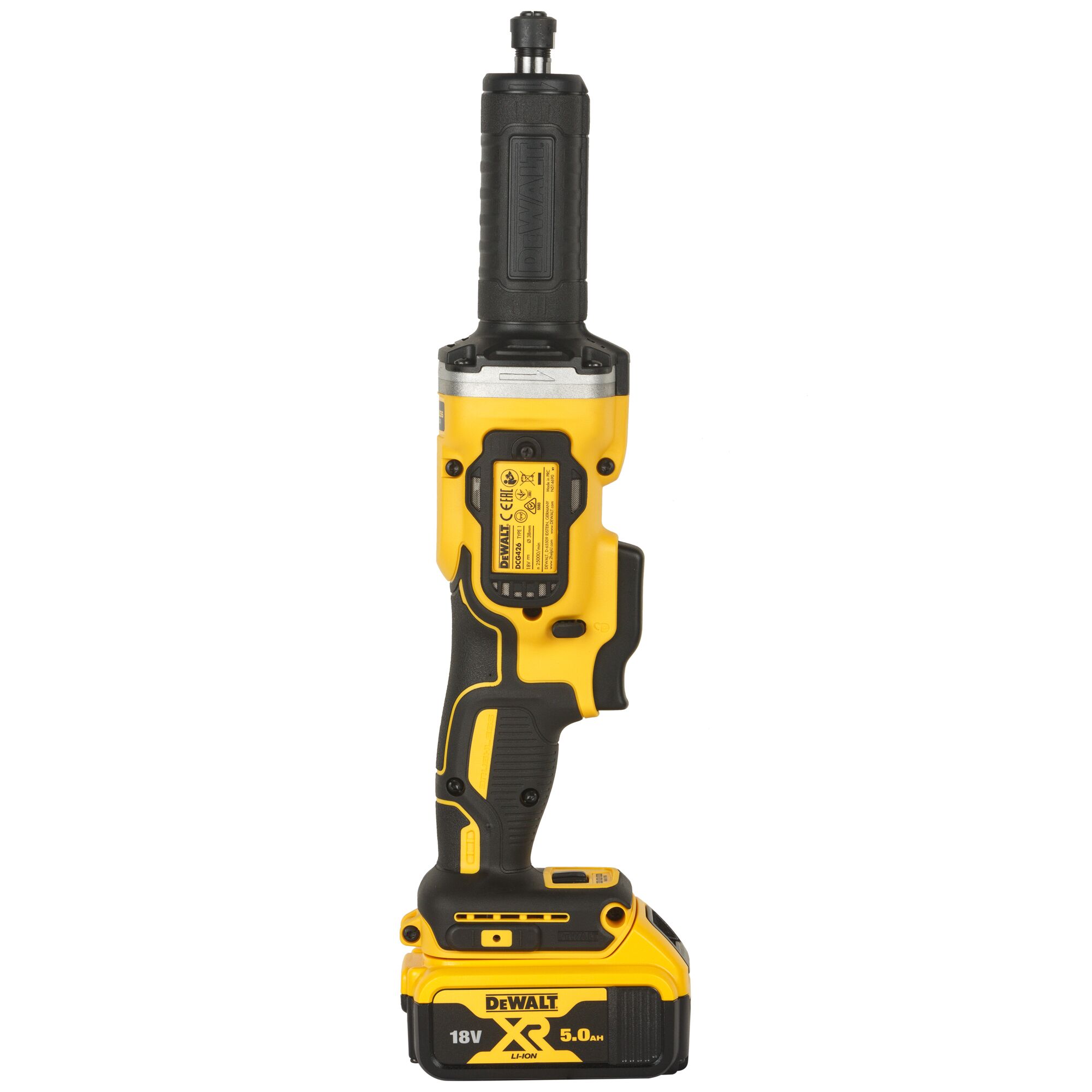 dewalt Akkusuorahiomakone dewalt dcg426p2 18v 2x5,0ah