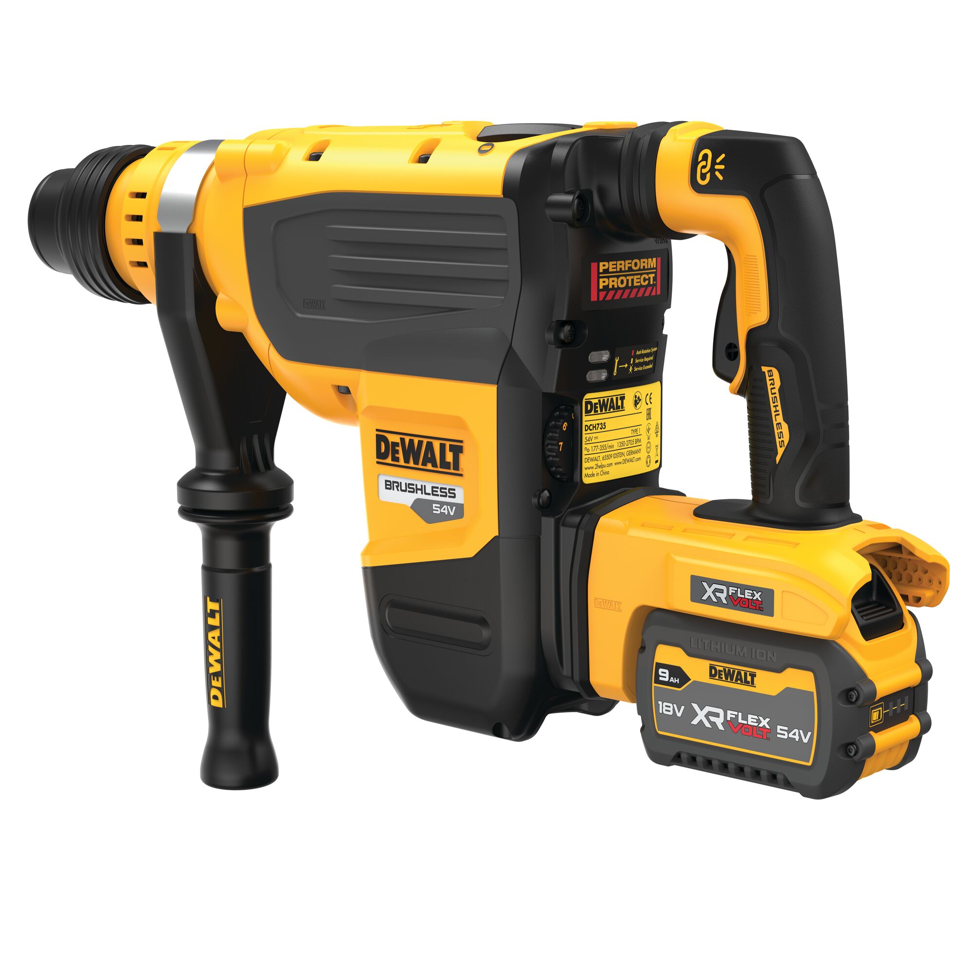 dewalt Akkuporavasara dewalt dch735x2 2x9,0ah 54v sds-max