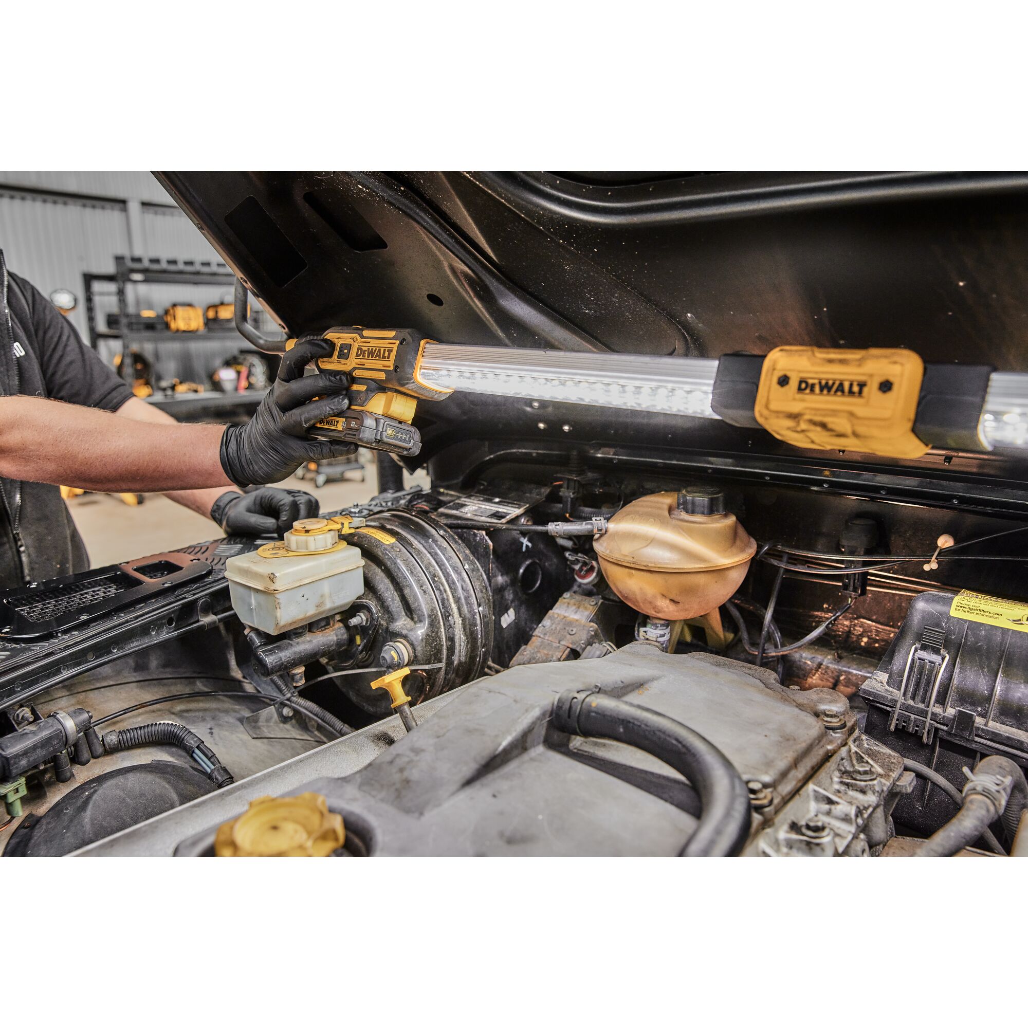 dewalt Under bonnet led light dewalt 18v/12v xr