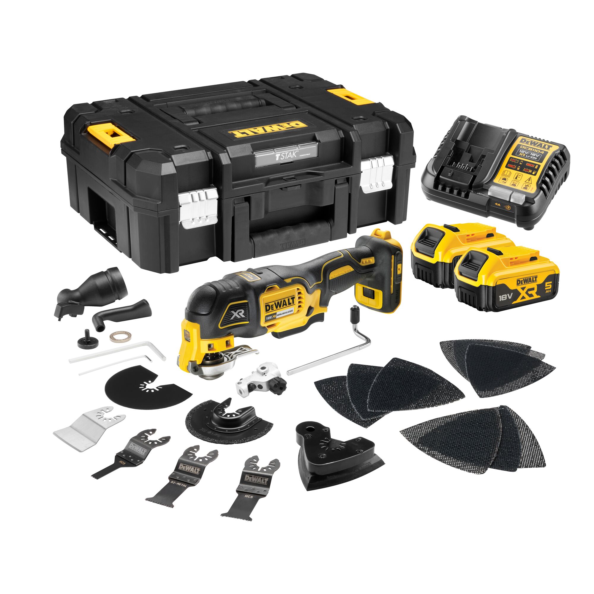 dewalt Oscillating tool dewalt dcs356p2 18v xr, 2x5,0ah