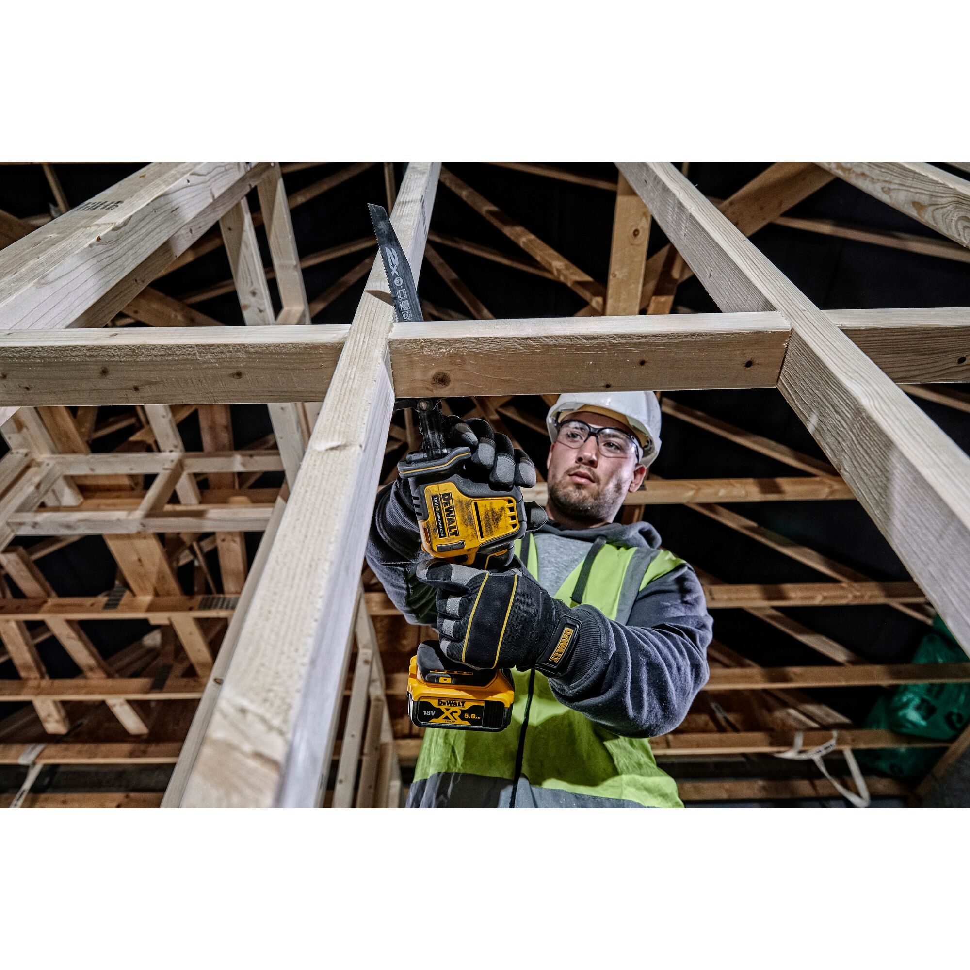 dewalt Akkupuukkosaha dewalt dcs369nt 18v xr runko