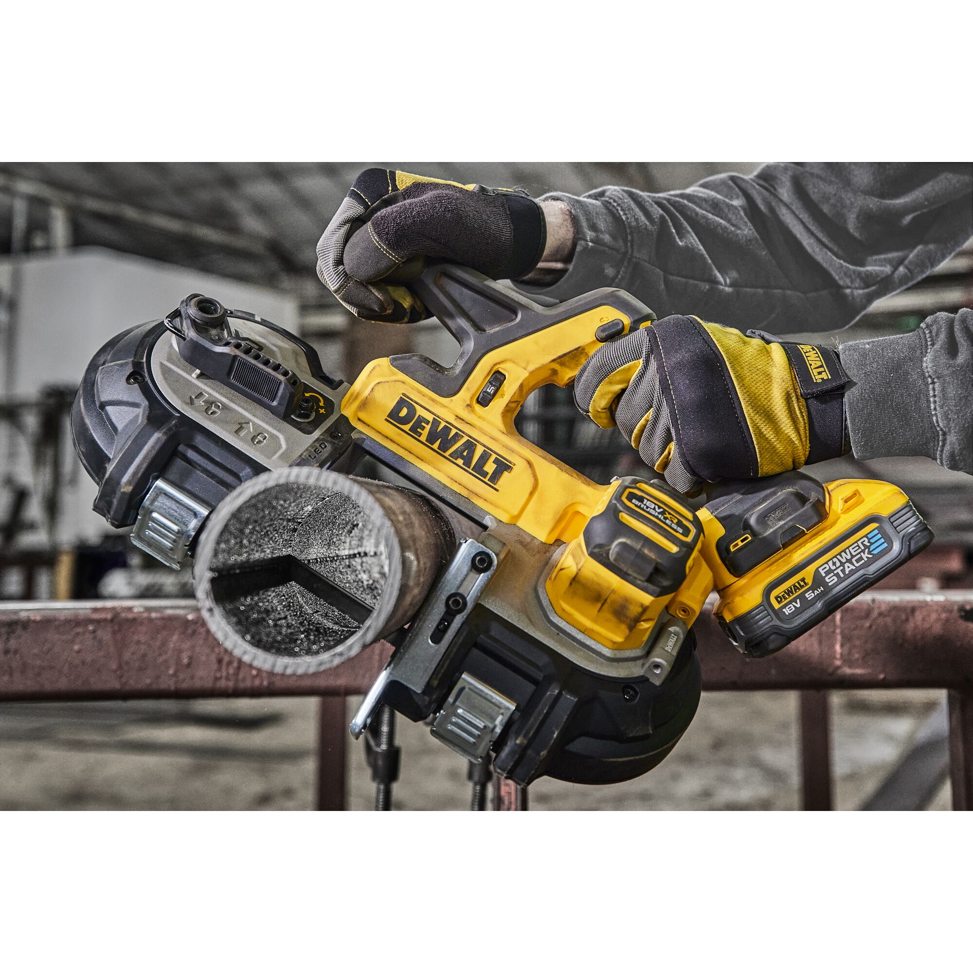 dewalt Akkuvannesaha dewalt dcs378n 18v xr runko