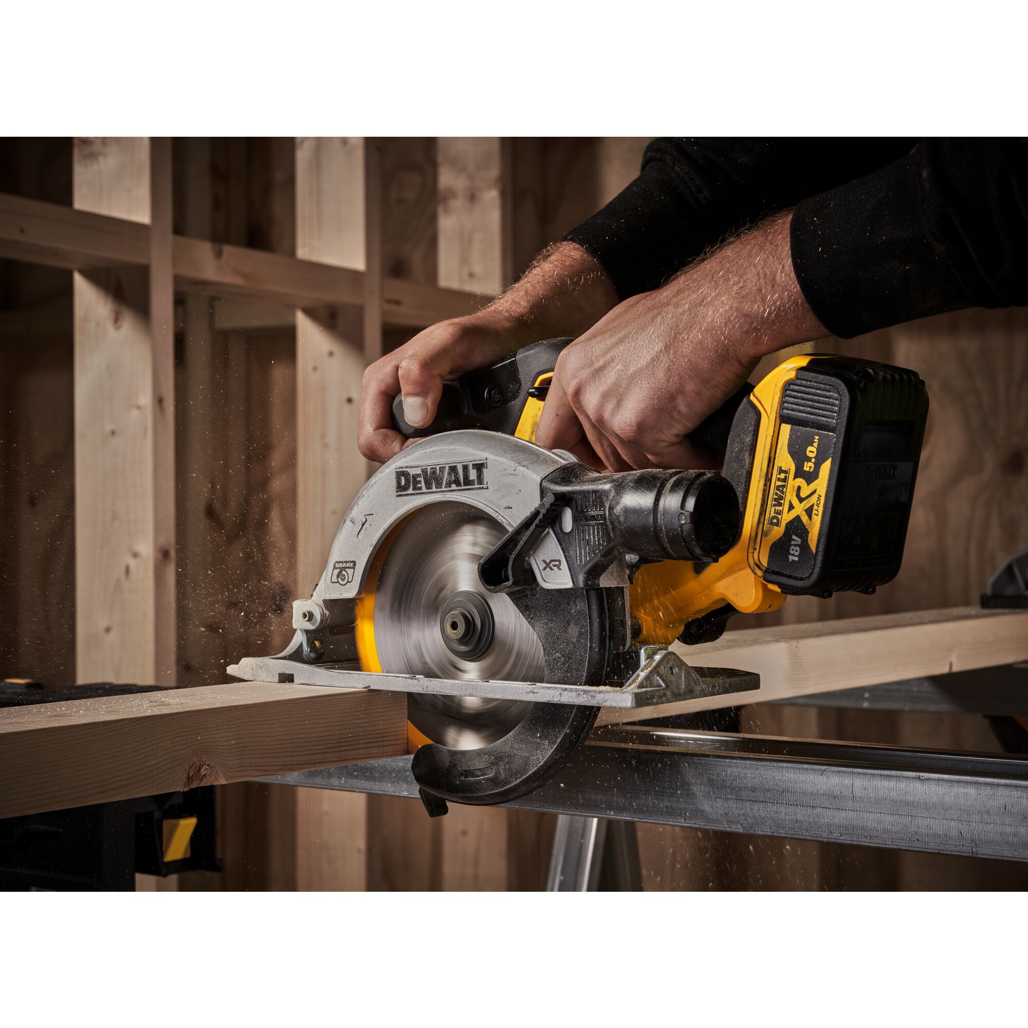 dewalt Akkupyörösaha dewalt dcs565n 18v xr 165mm, runko