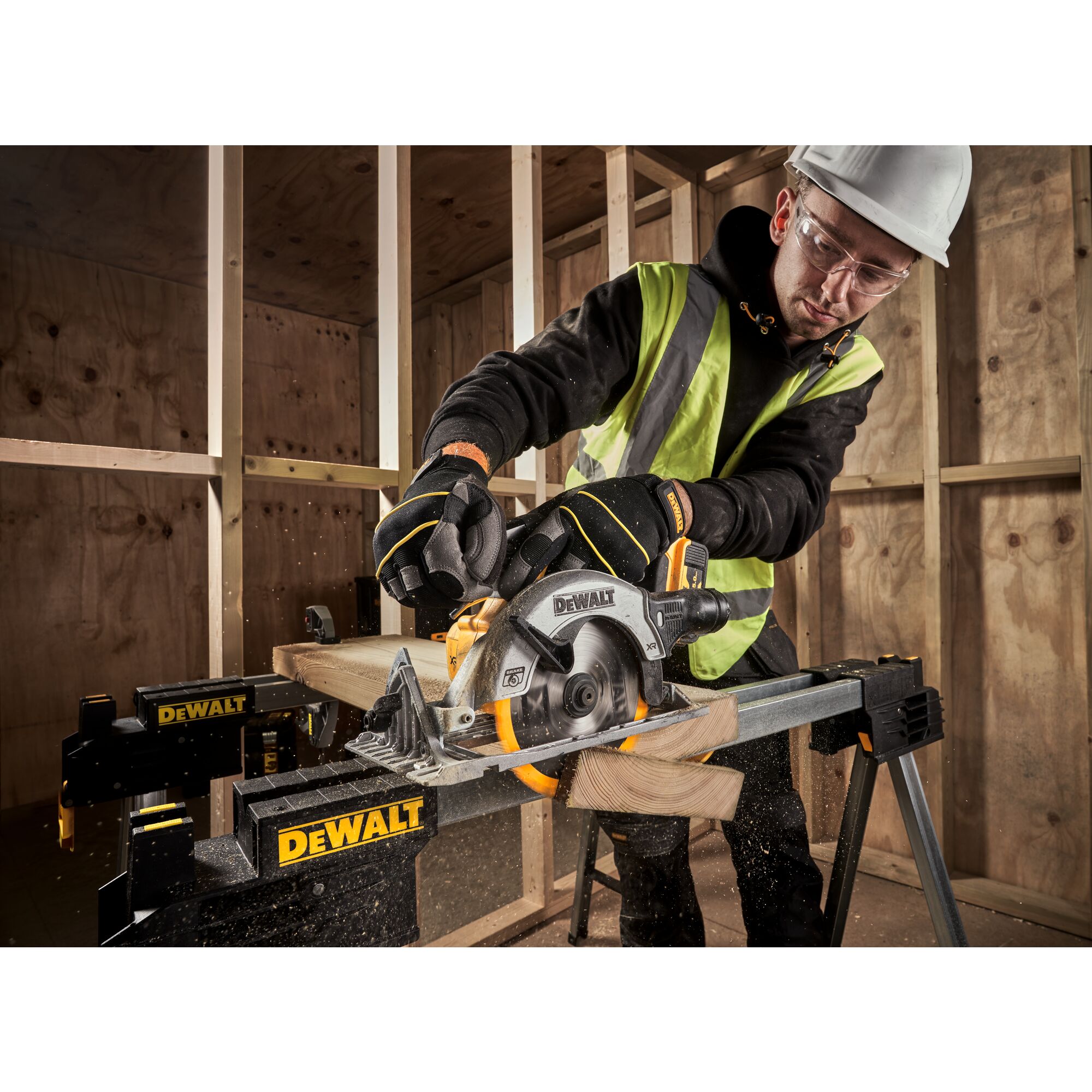 dewalt Cirkelsåg dewalt dcs565p2 dcs565p2 18v xr 2x5,0ah +tstak