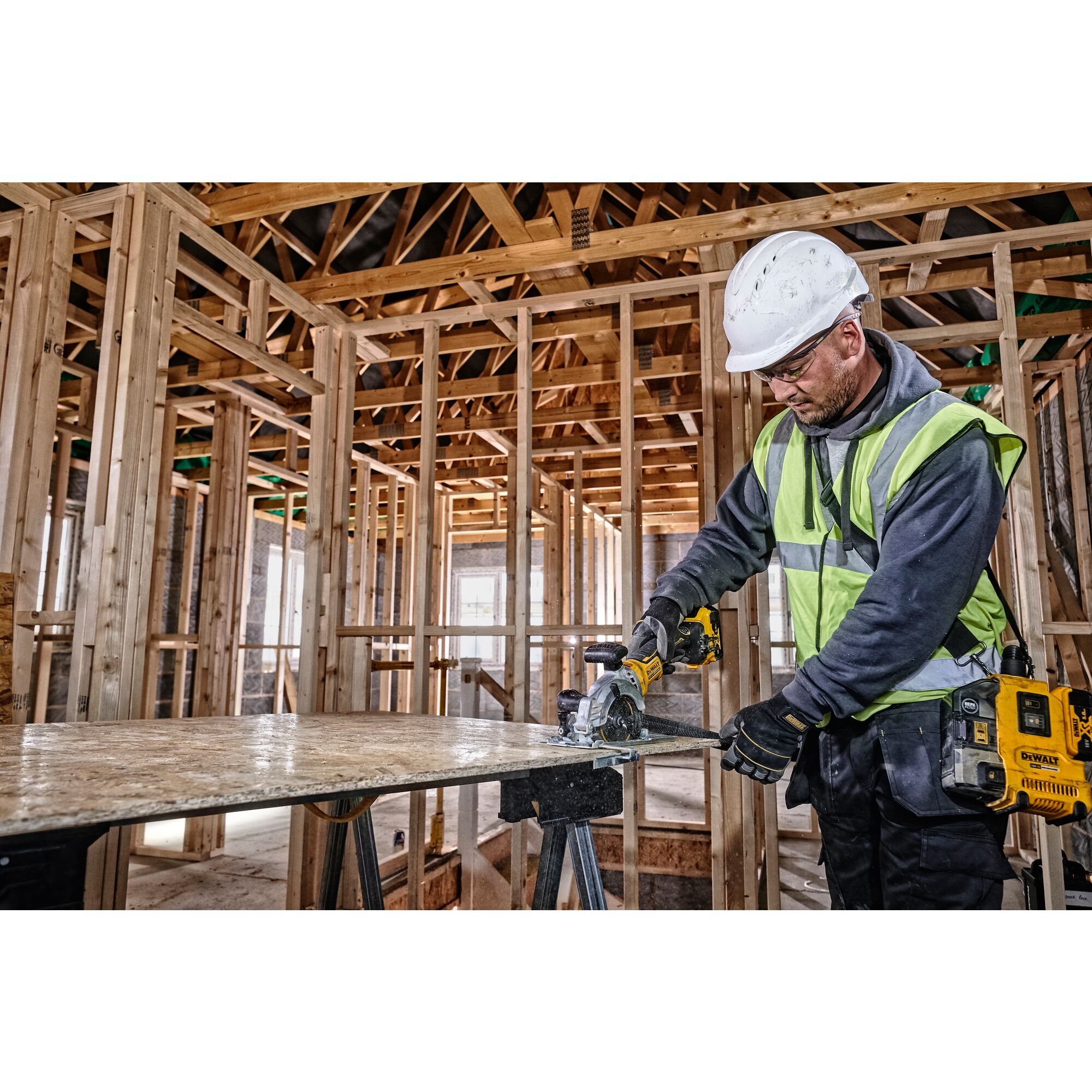 dewalt Cirkelsåg dewalt dcs571nt 18v xr 115mm bare, tstak