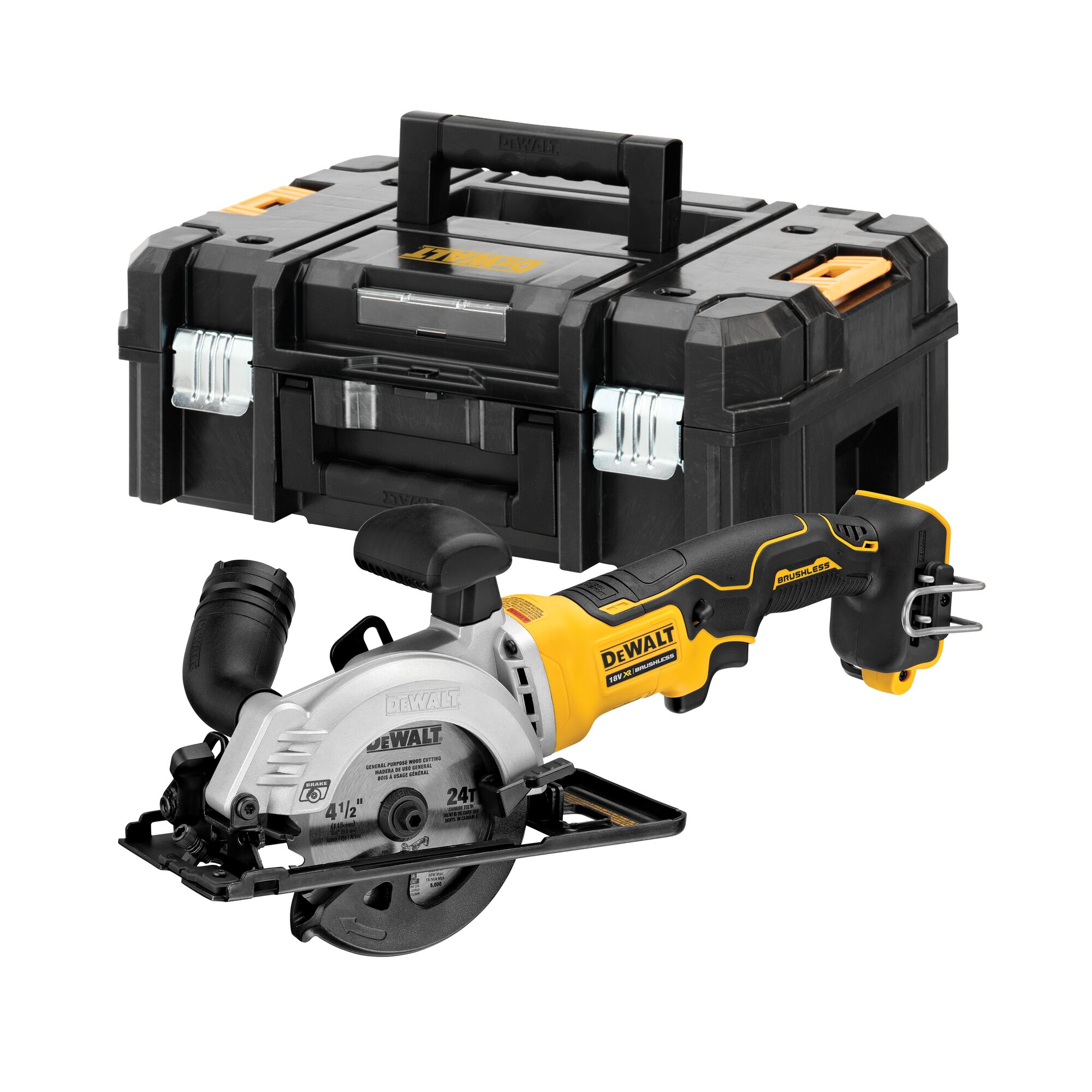 dewalt Cirkelsåg dewalt dcs571nt 18v xr 115mm bare, tstak