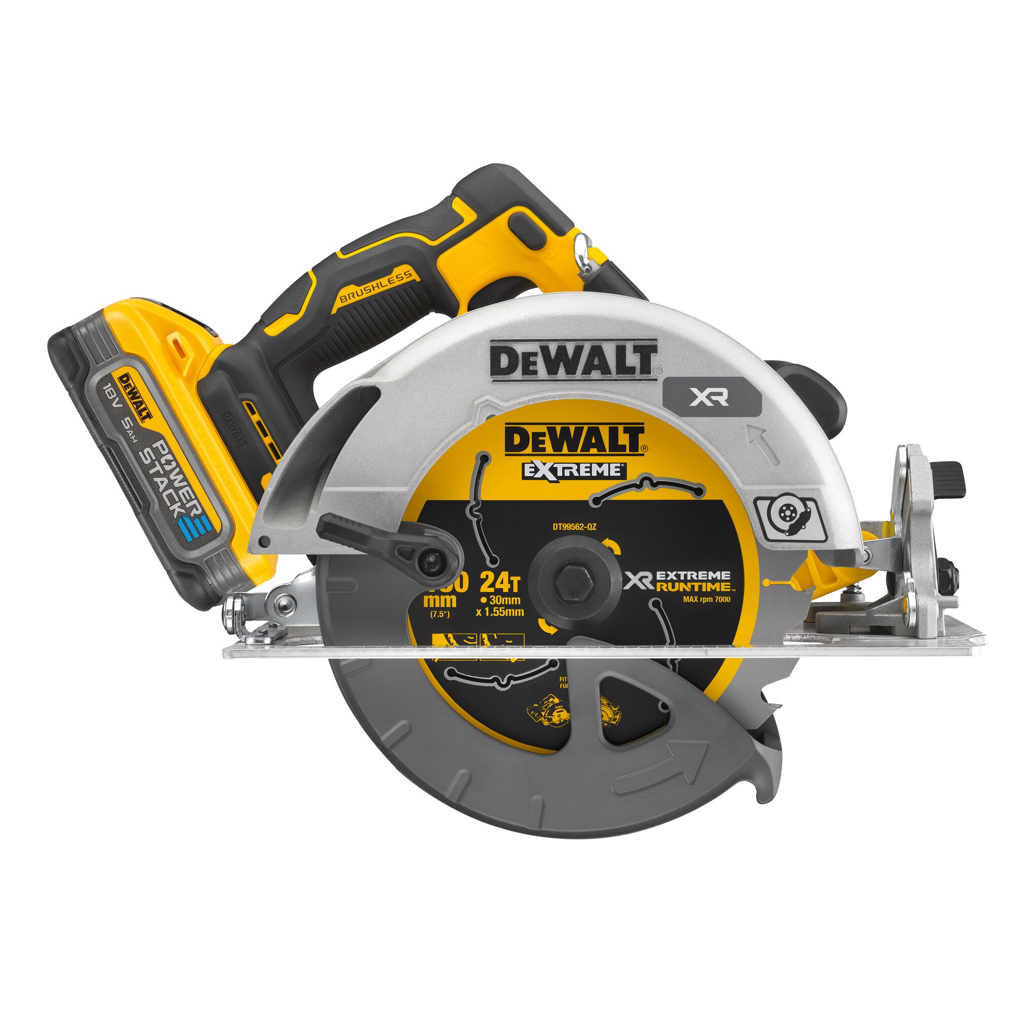 dewalt Battery circular saw dewalt dcs573h2t 2x5,0ah 18v xr