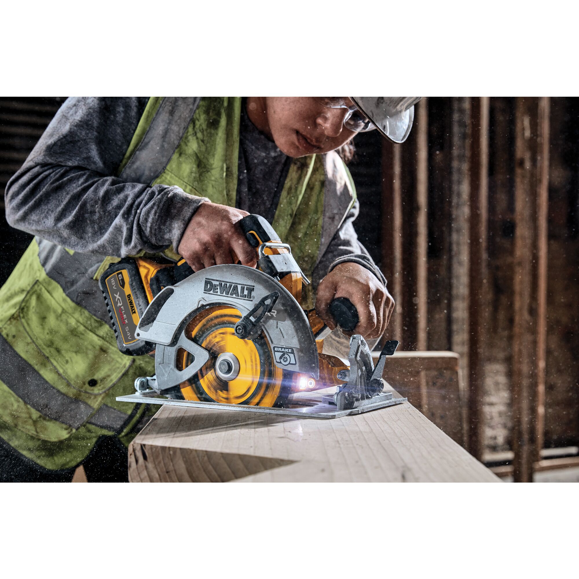 dewalt Cirkelsåg dewalt dcs573nt fv 18v tstak