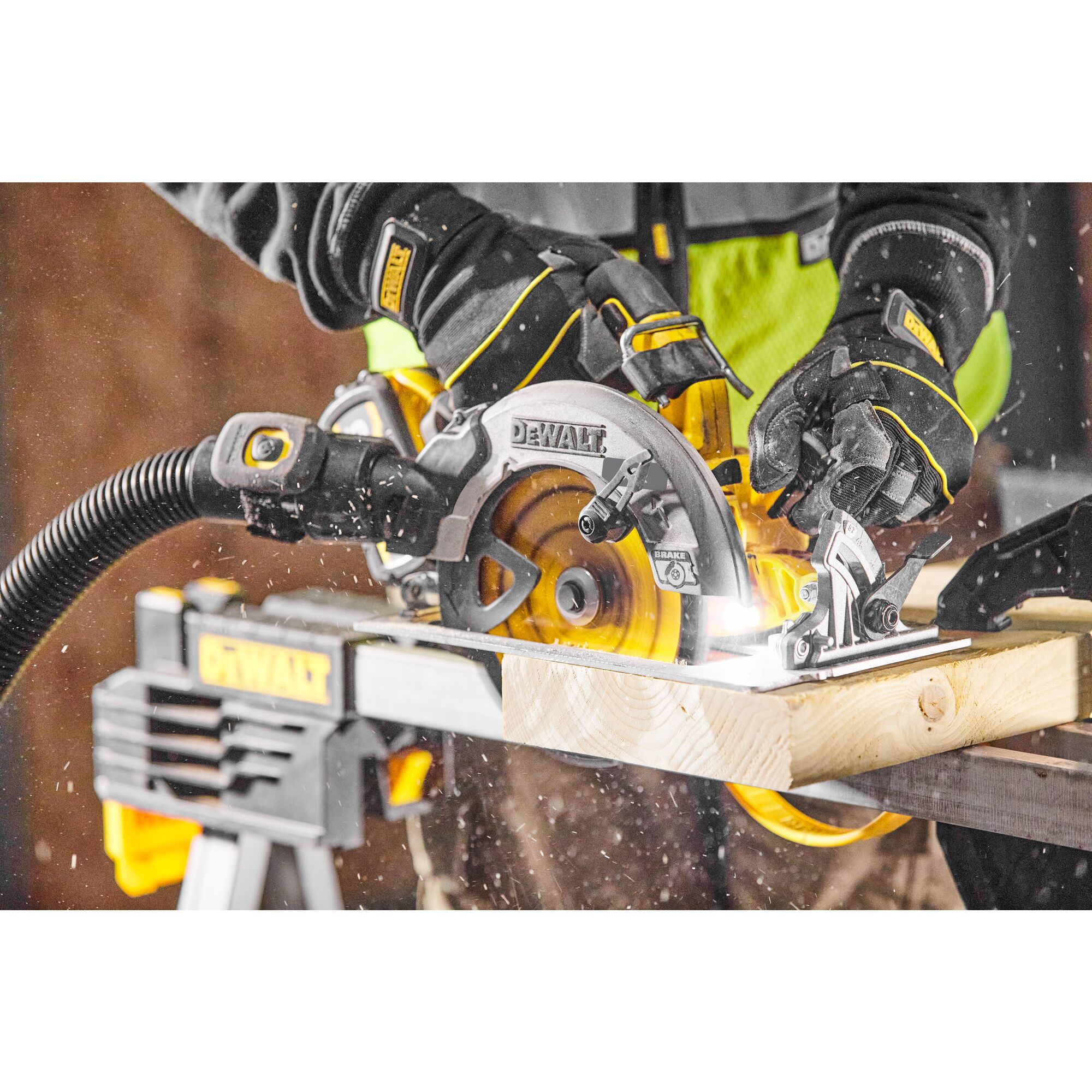 dewalt Cirkelsåg dewalt dcs573nt fv 18v tstak