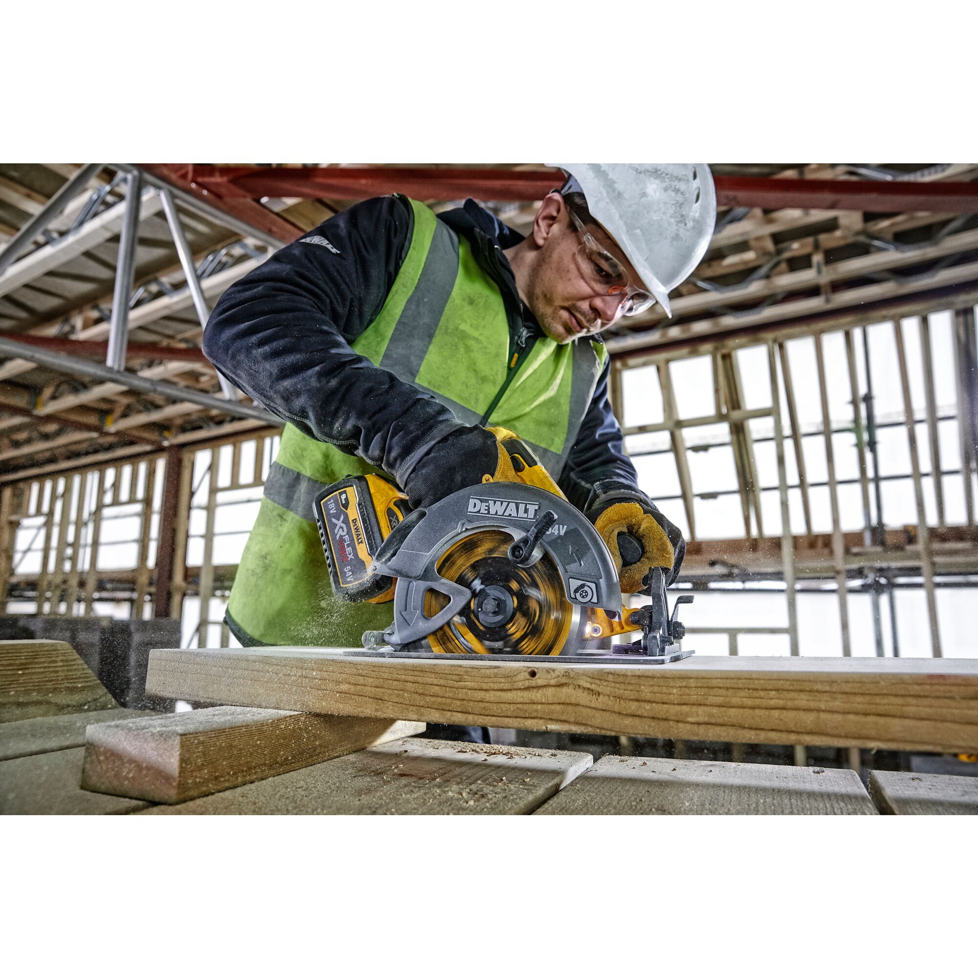 dewalt Battery circular saw dewalt dcs578nt flexvolt 54v bare