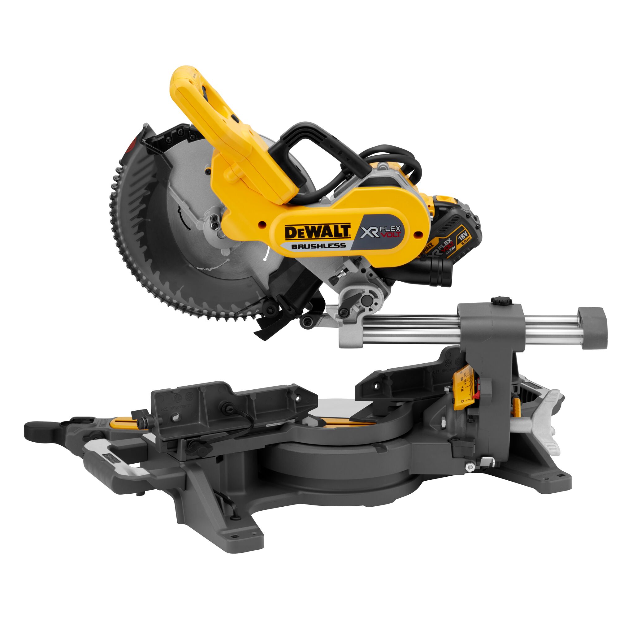 dewalt Kap-/gersåg dewalt dcs727t2 250mm 54v 2x6,0ah 