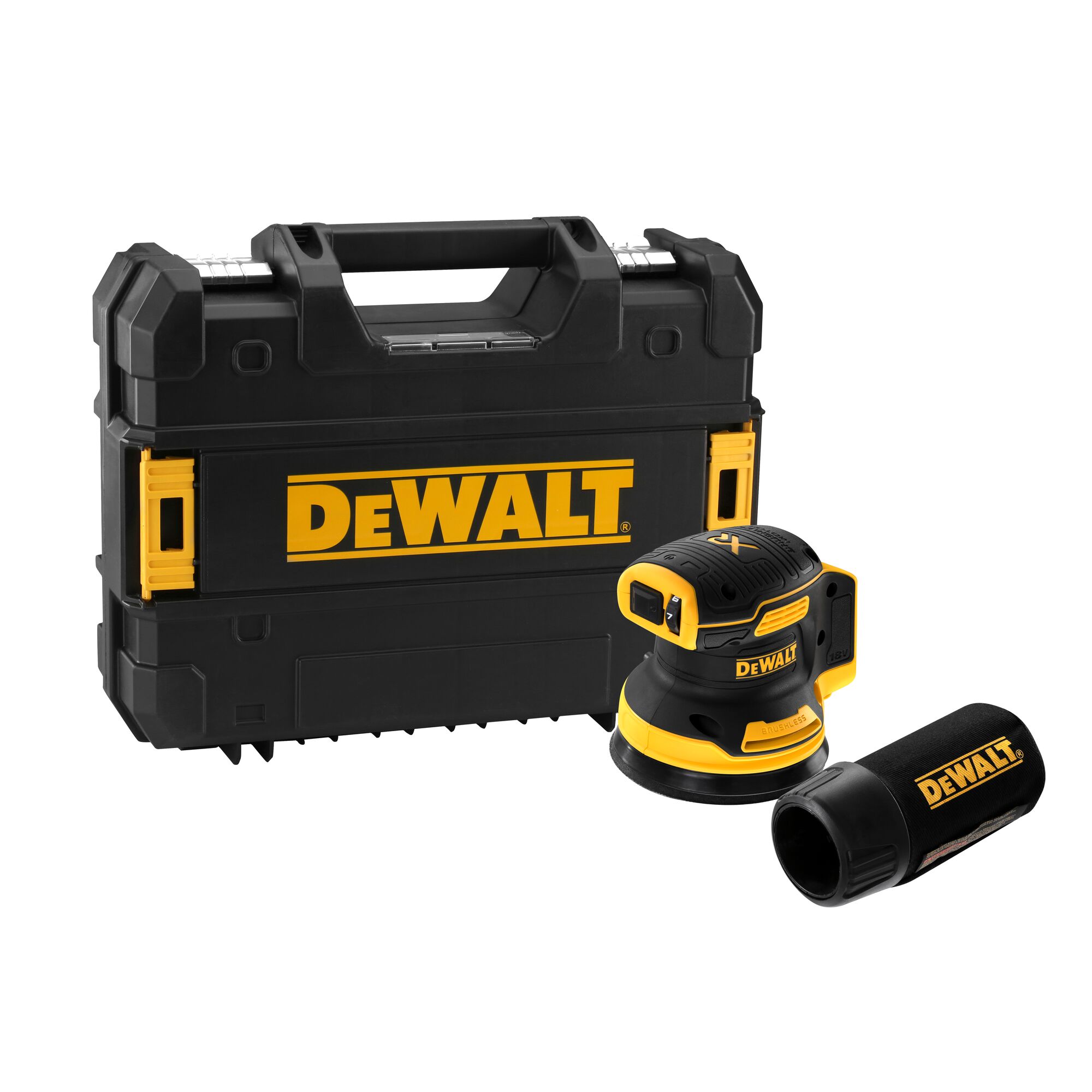 dewalt Battery orbital sander dewalt dcw21nt 125mm, tstak