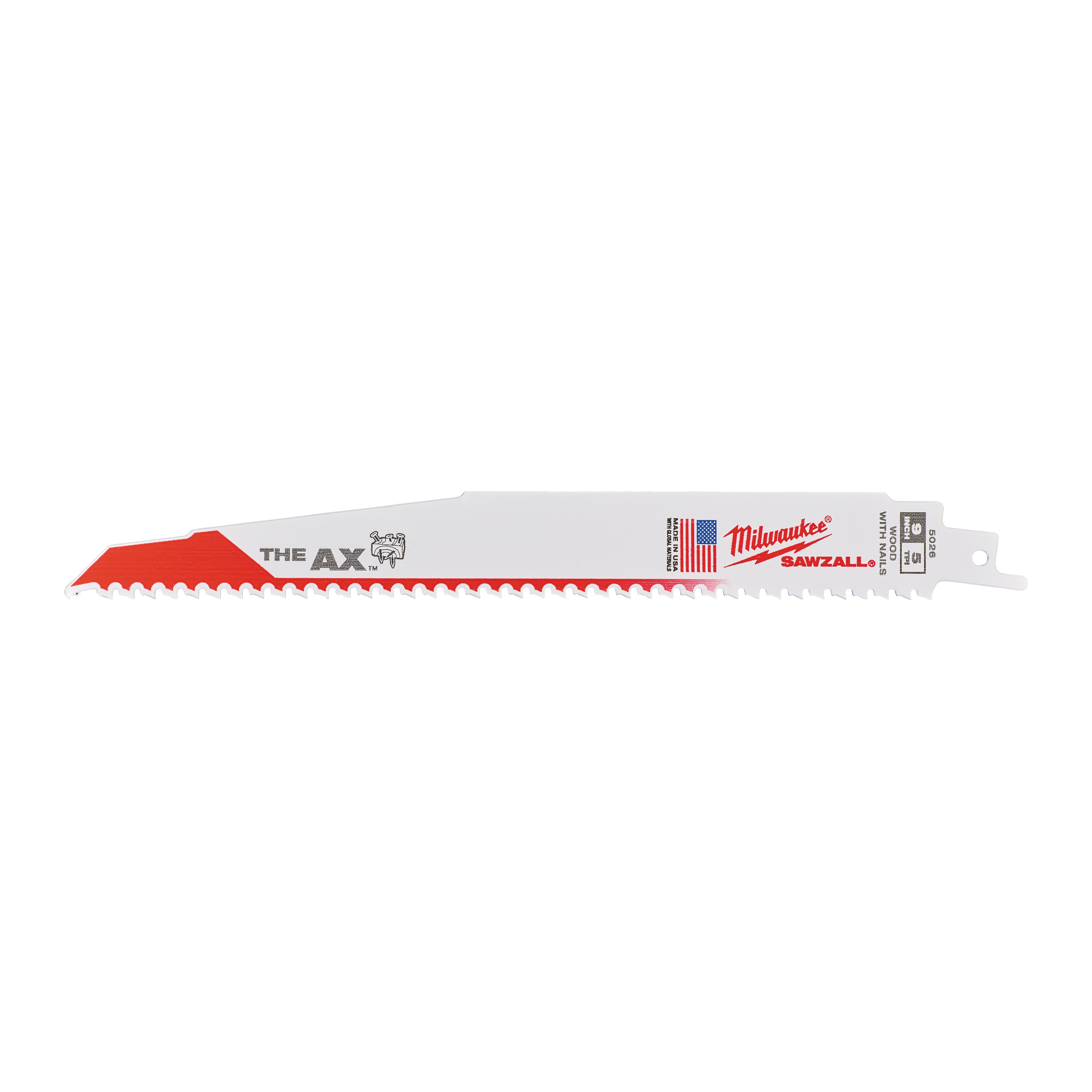 TIGERSÅGBLAD MILWAUKEE AX 230/5TPI 5P