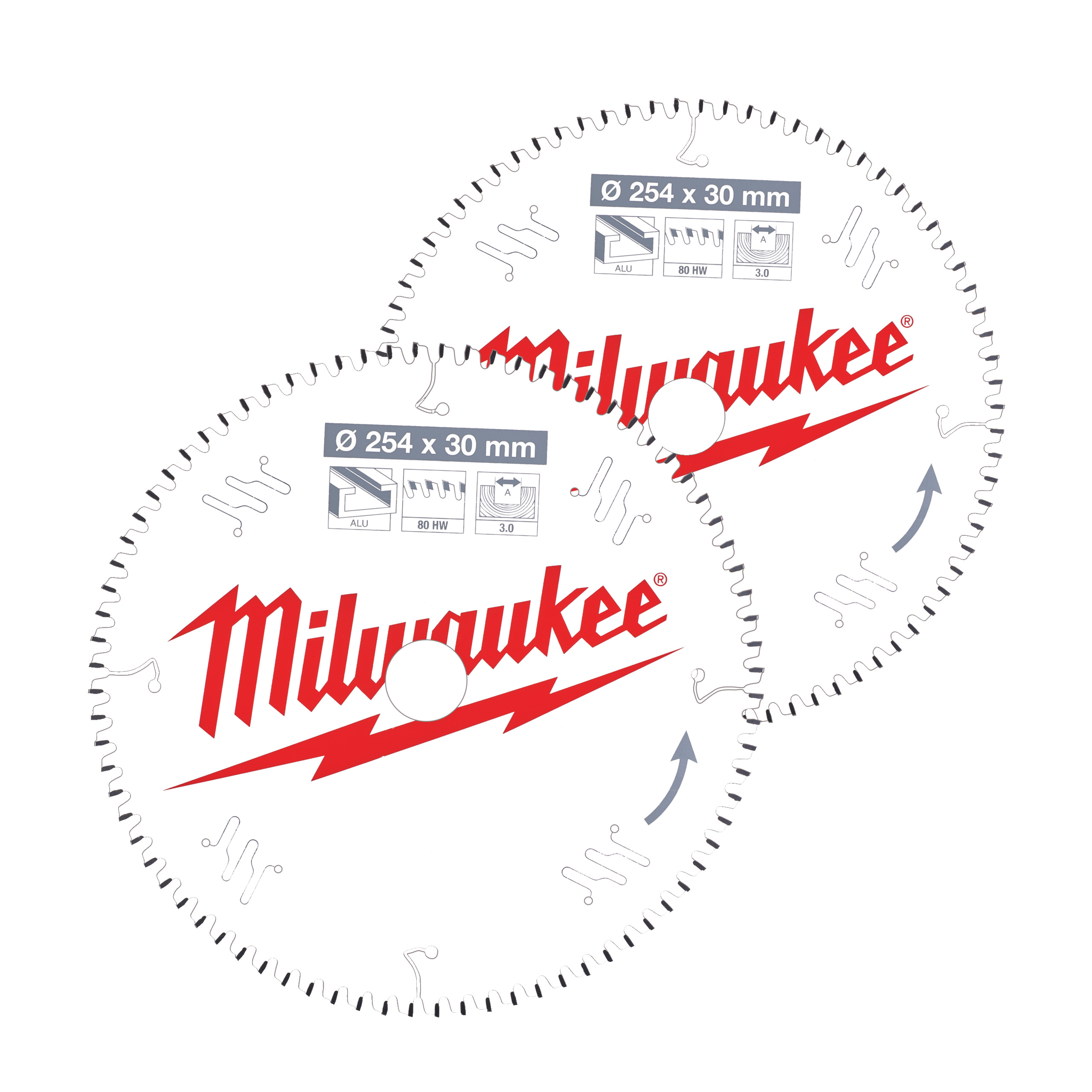 PYÖRÖSAHANTERÄ MILWAUKEE W254X60T/80T