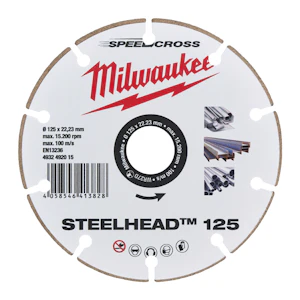 milwaukee Timanttilaikka milwaukee dh steel head 125