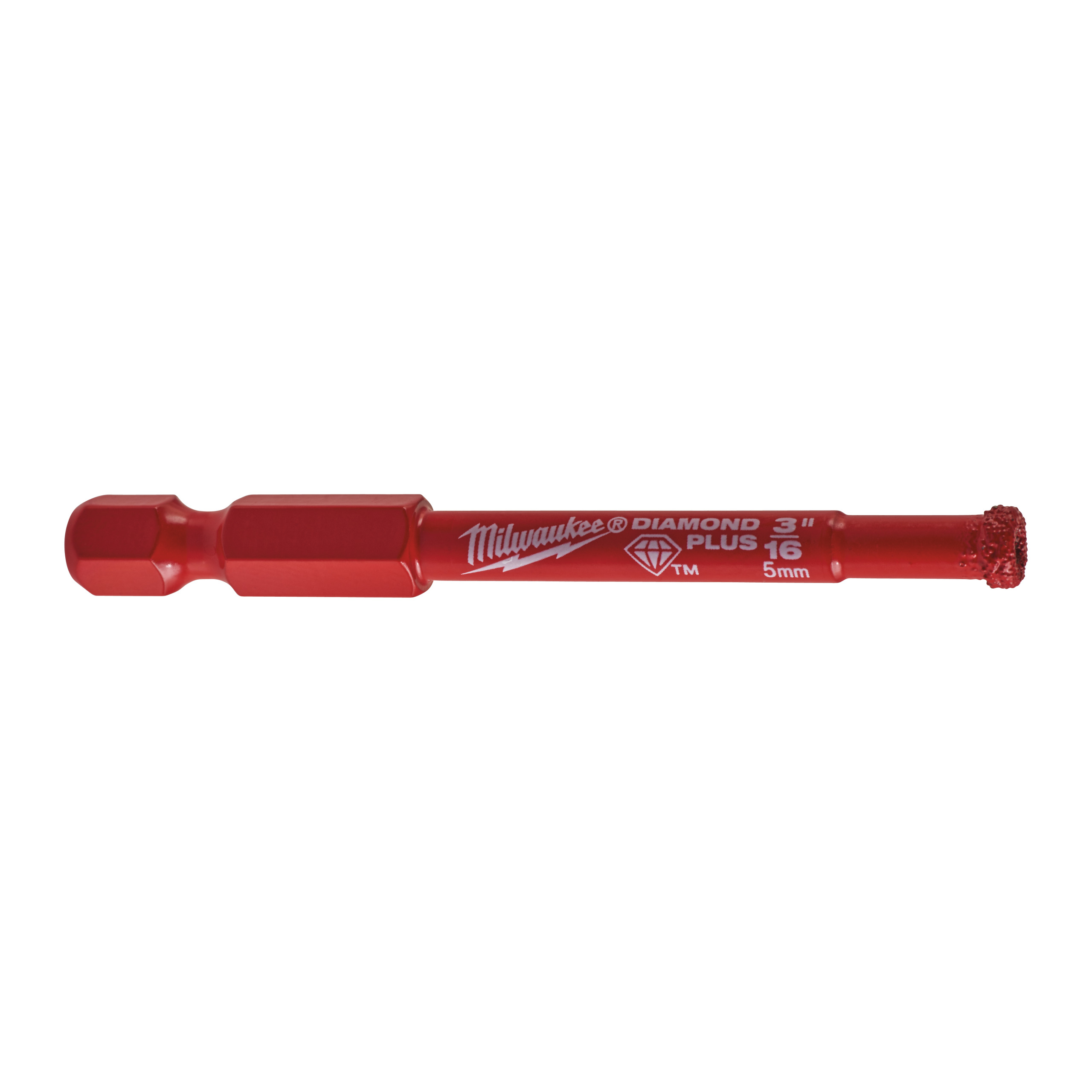 DIAMANTBORR DPLUS MILWAUKEE 5MM 1/4HEX