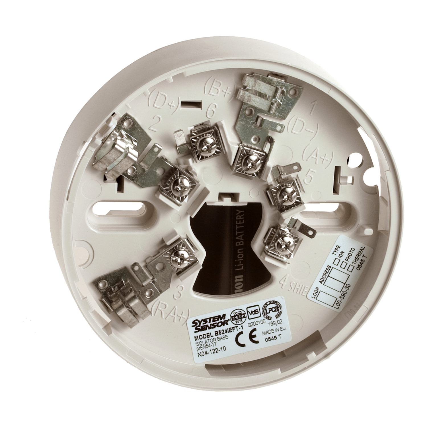 Sokkel eft-1 isolator for Esmi brannalarmsystemer