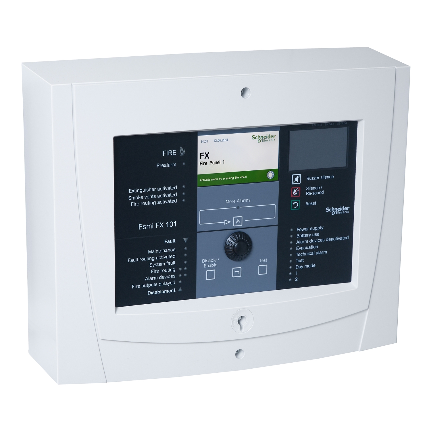 FX101A/NOi Sense Edition for Esmi brannalarmsystemer