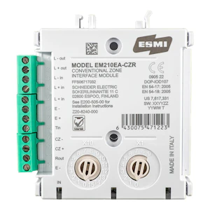 schneider electric Adressemodul em210ea-czr for esmi brannalarmsystemer
