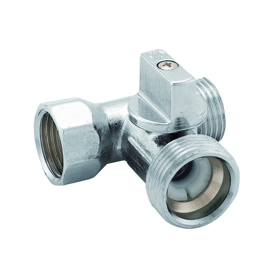 KOLMIKVENTIIL 3/4" X 1/2" S X1/2" V