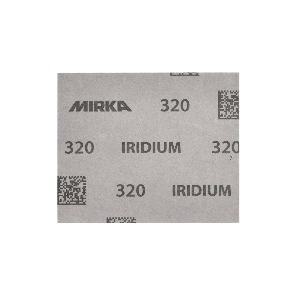 SAND.PAD MIRKA IRIDIUMHS SOFT 115X140MM P320 10PCS