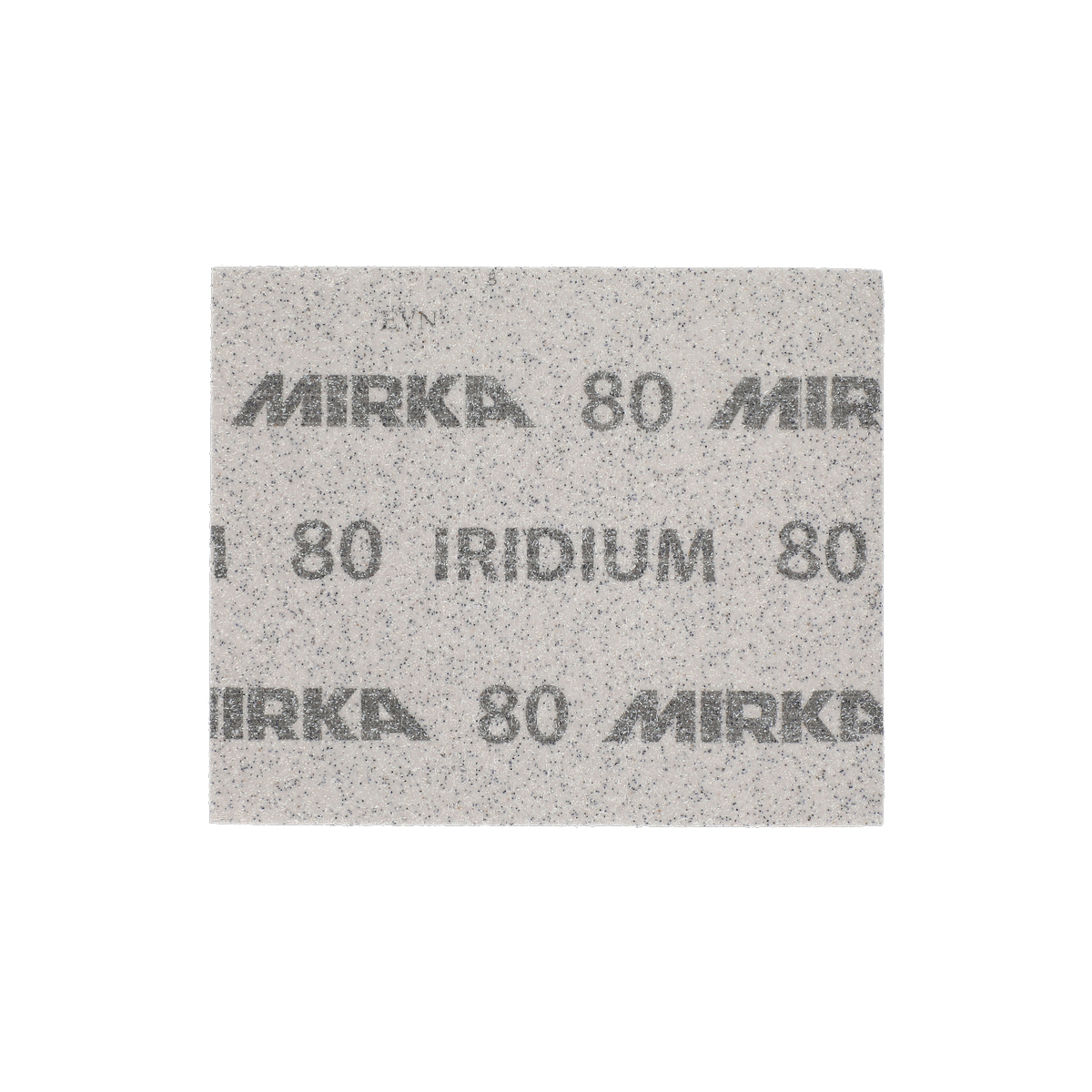 SAND.PAD MIRKA IRIDIUMHS SOFT 115X140MM P80 10PCS