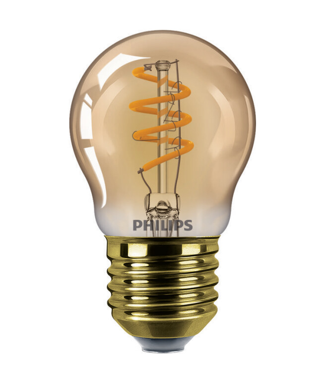 philips Led-lampa master value e27 818 136lm 15=2.6w p45 gold