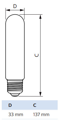 philips Led-lampa master value e27 818 250lm 25w=4w t32 gold