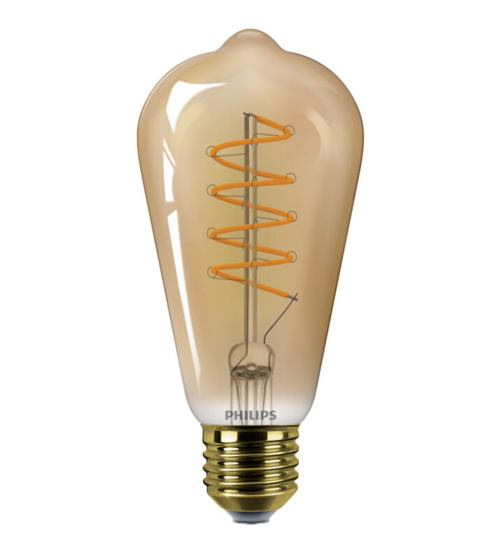 philips Led-lampa master value e27 818 250lm 4w=25w st64 gold