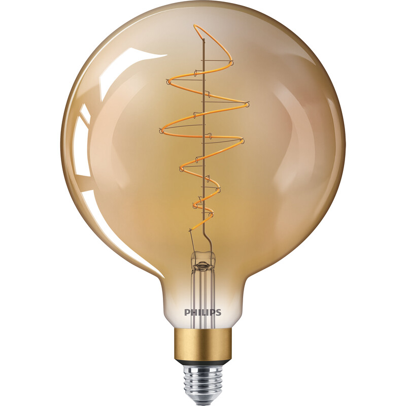 philips Led lamp classic-giant e27 818 470lm 40=7w g200 gold