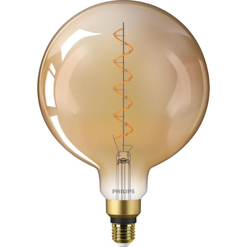 philips Led lamp classic-giant e27 818 300lm 28=5w g200 gold
