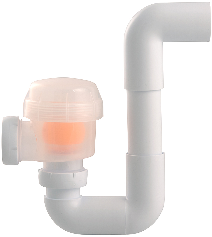 AIR UNIT WATER TRAP FALUPLAST 32mm WHITE