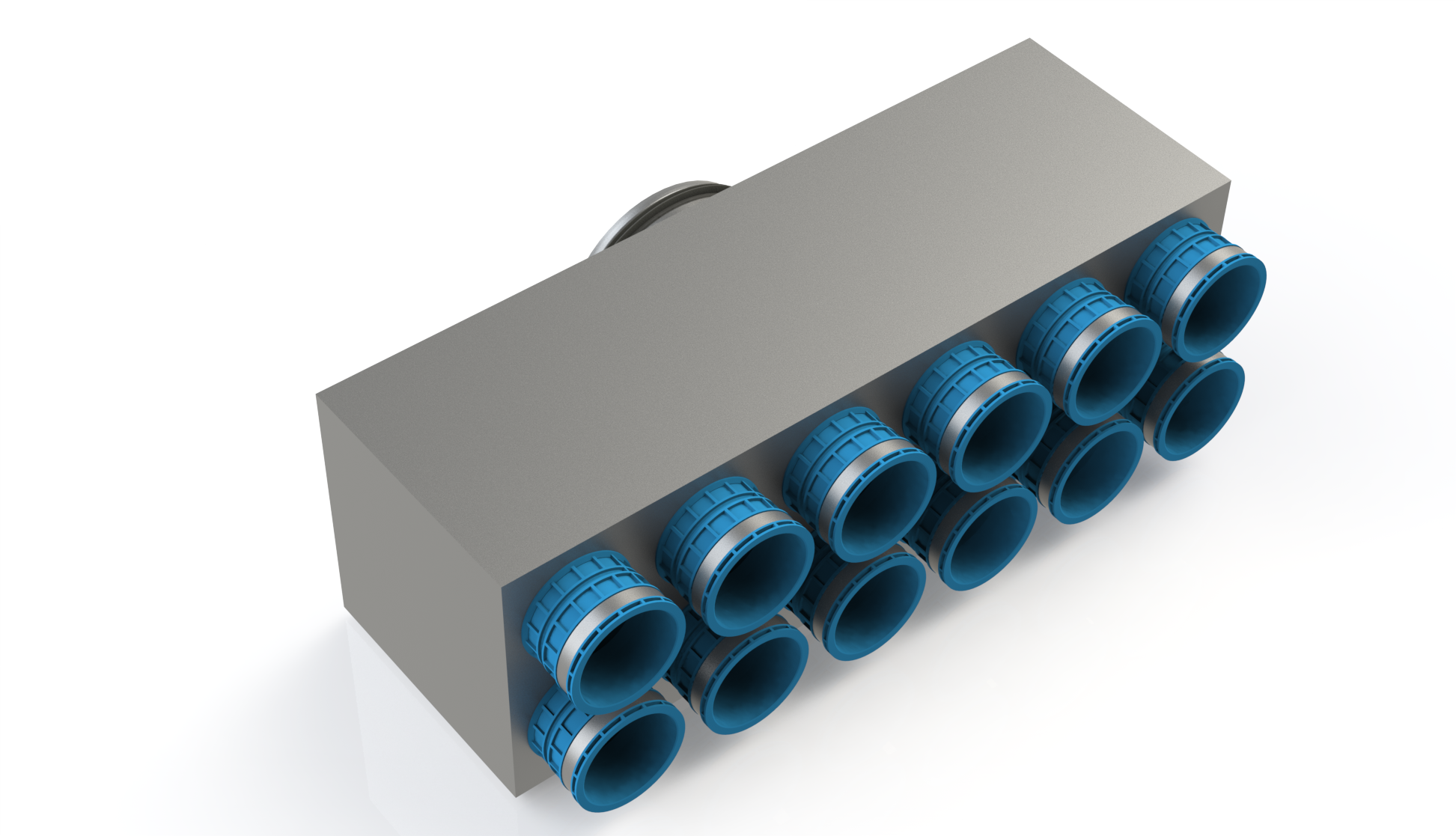 GAISA SADALES KOLEKTORS LOK-H D160-12x75mm E-R
