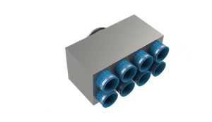komfovent Gaisa sadales kolektors lok-h d160-8x75mm e-r