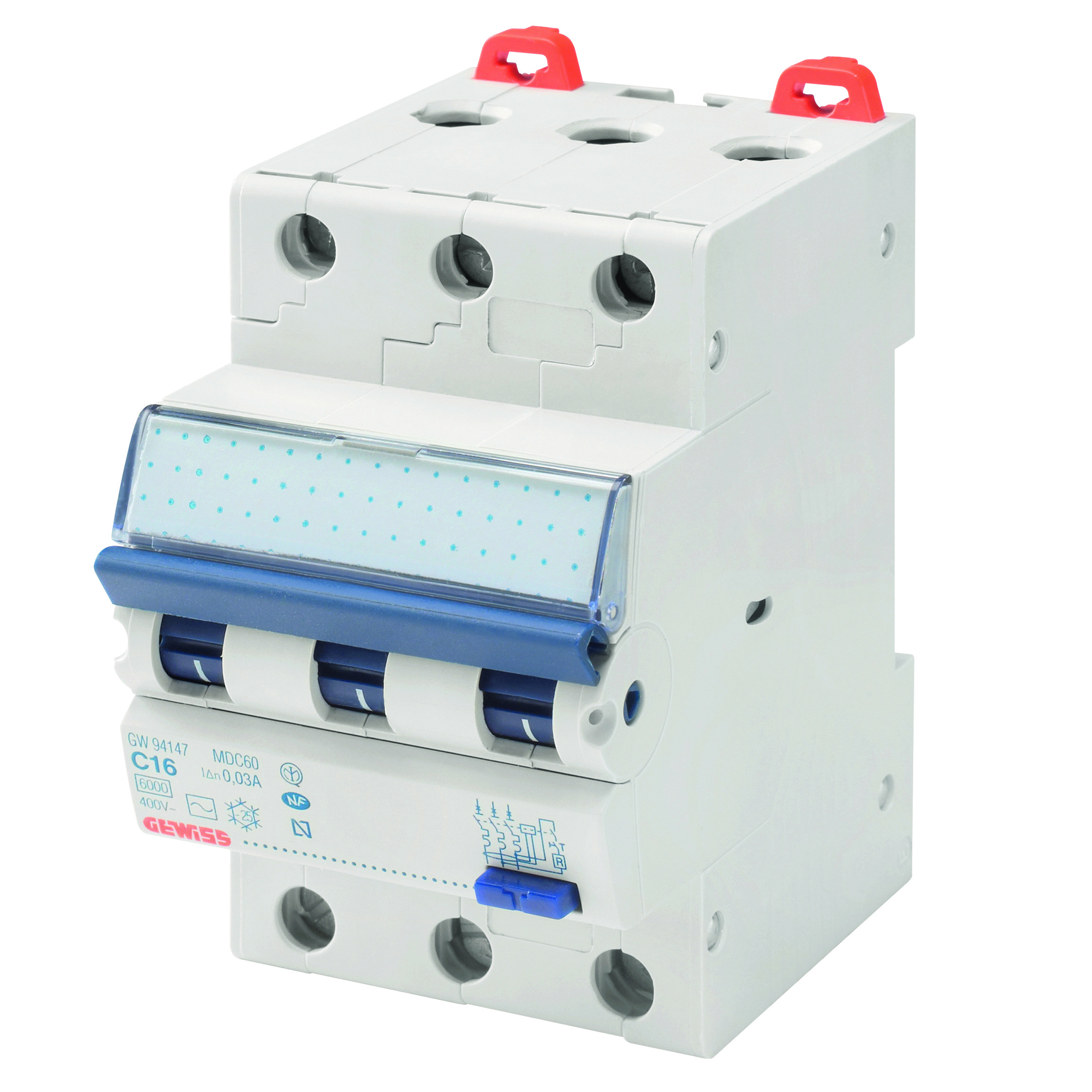 Jordfeilautomat, C, 32A, 3P, 300mA