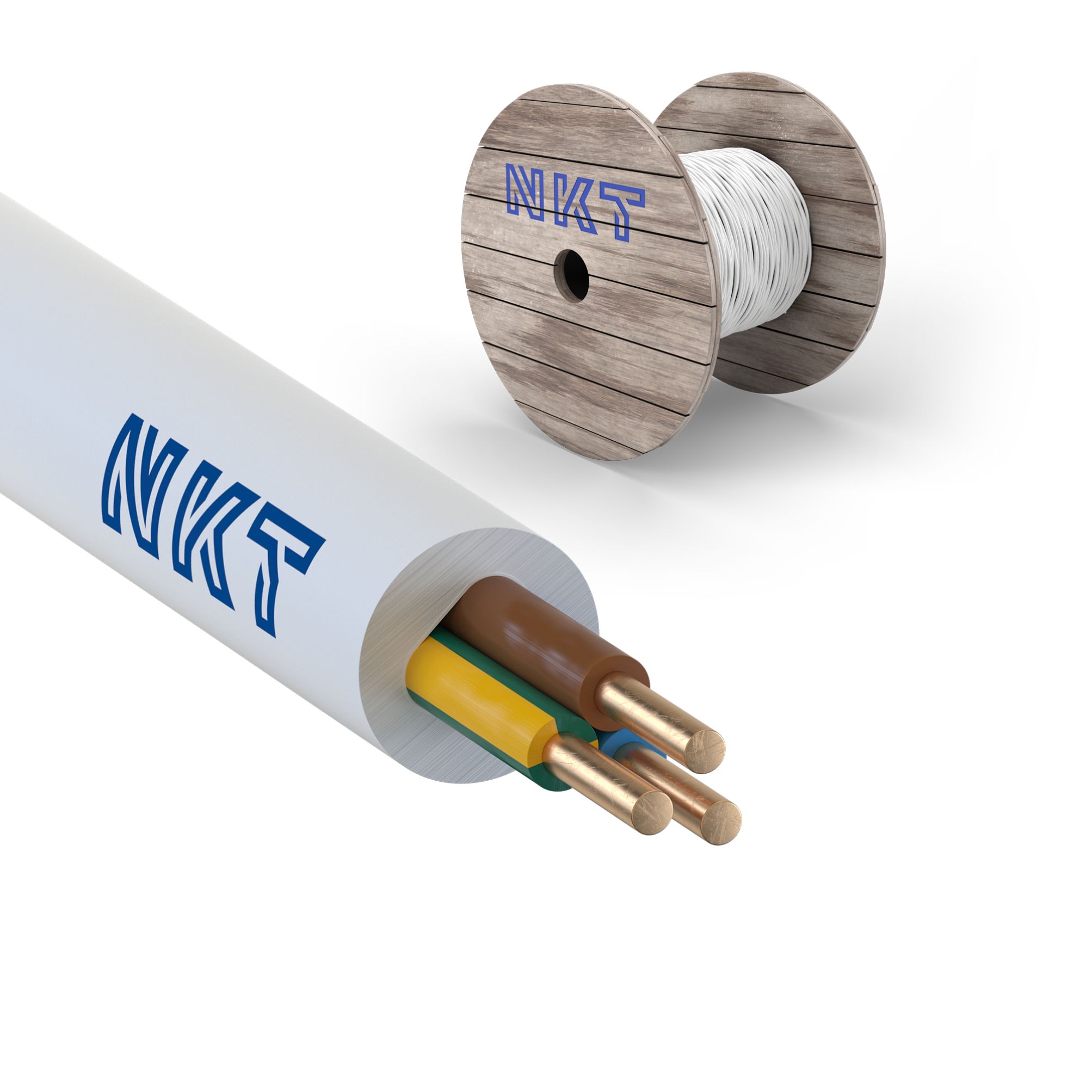 ASENNUSKAAPELI-HF NKT EXQ Xtra 3x1,5 S K6M500 Dca