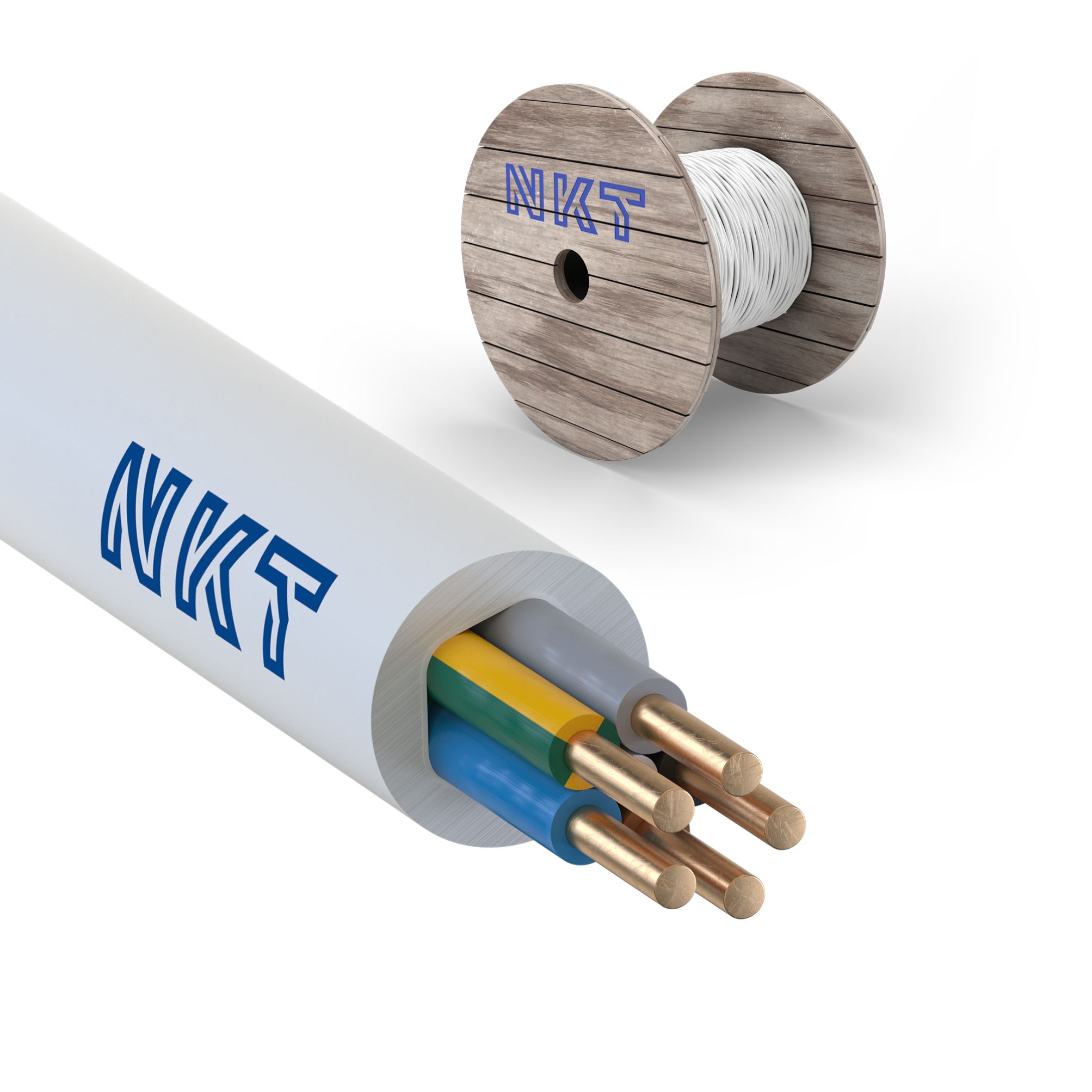 ASENNUSKAAPELI-HF NKT EXQ Xtra 5x1,5 S K6M500 Dca