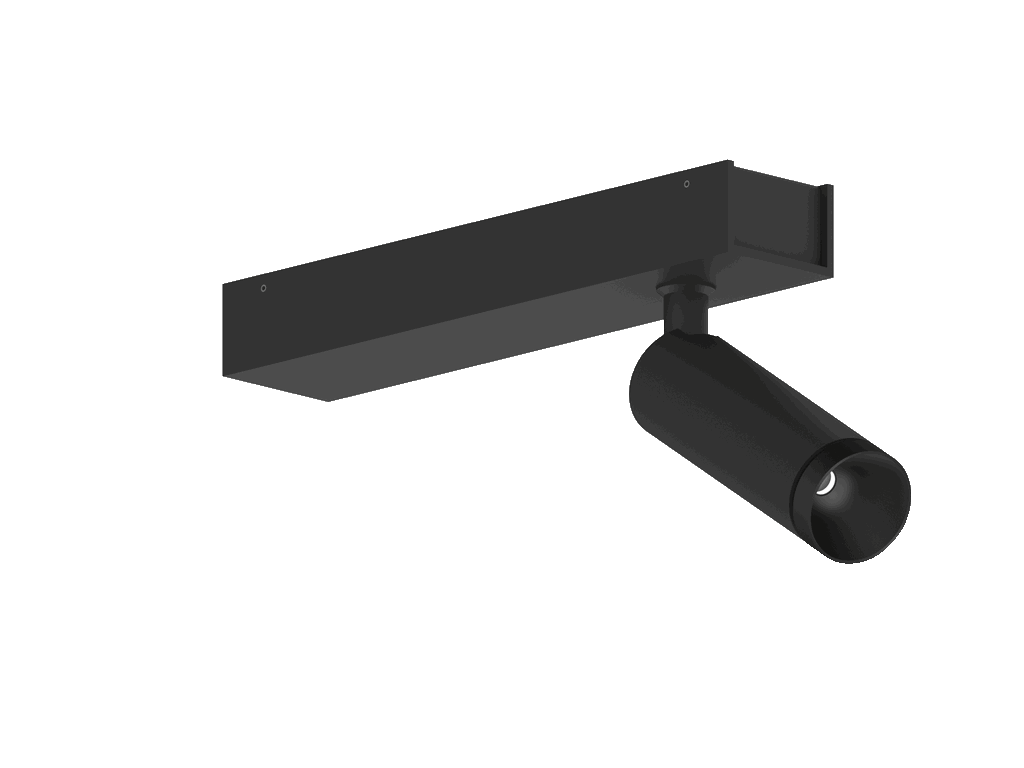 KOHTVALGUSTI POINTER SPOT 1L 9,2W 3K 525lm CRI82 35° MUST