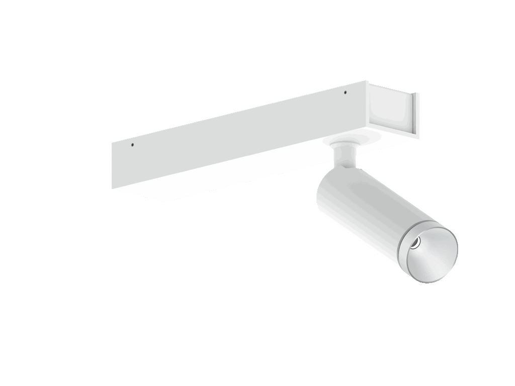 KOHTVALGUSTI POINTER SPOT 1L 9,2W 3K 525lm CRI82 35° VALGE