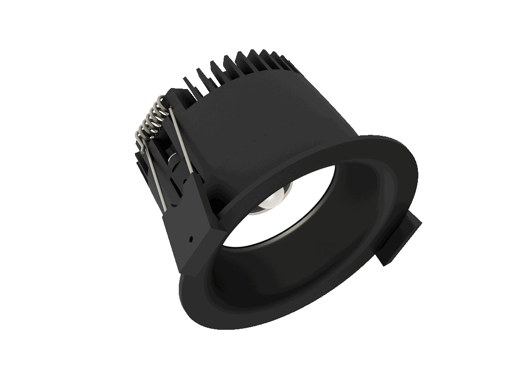 KOHTVALGUSTI LINEA 75 15W 3K 600lm 83 80° SEN MUST