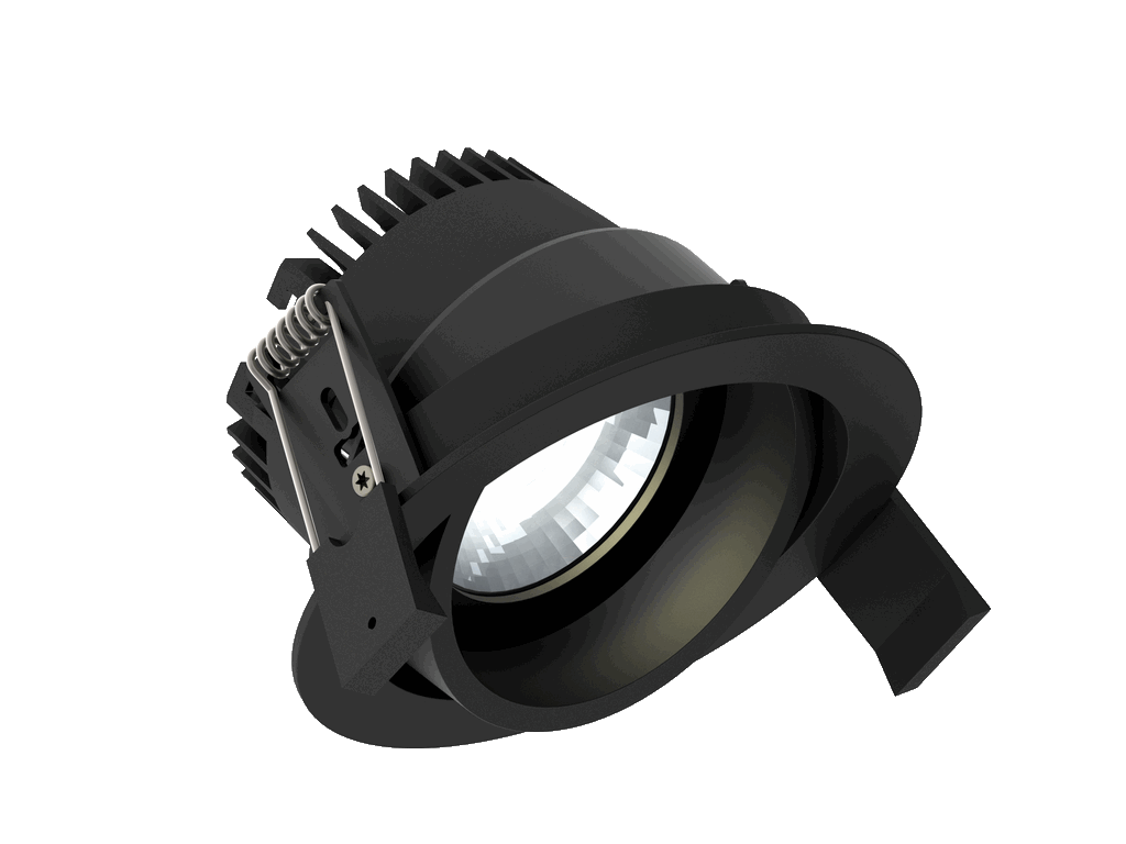 KOHTVALGUSTI FLUXE 90 12,9W 3K 1725lm CRI82 60° MUST