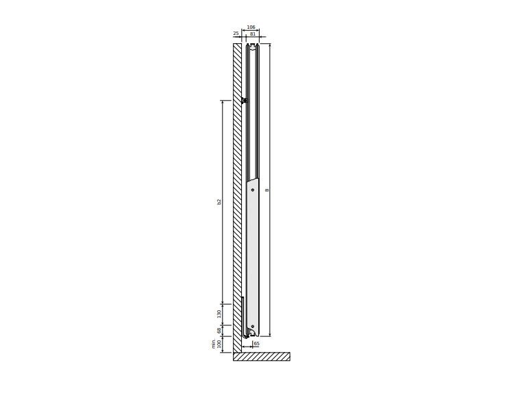 purmo Radiaattori purmo vertical vr 20 1500 600