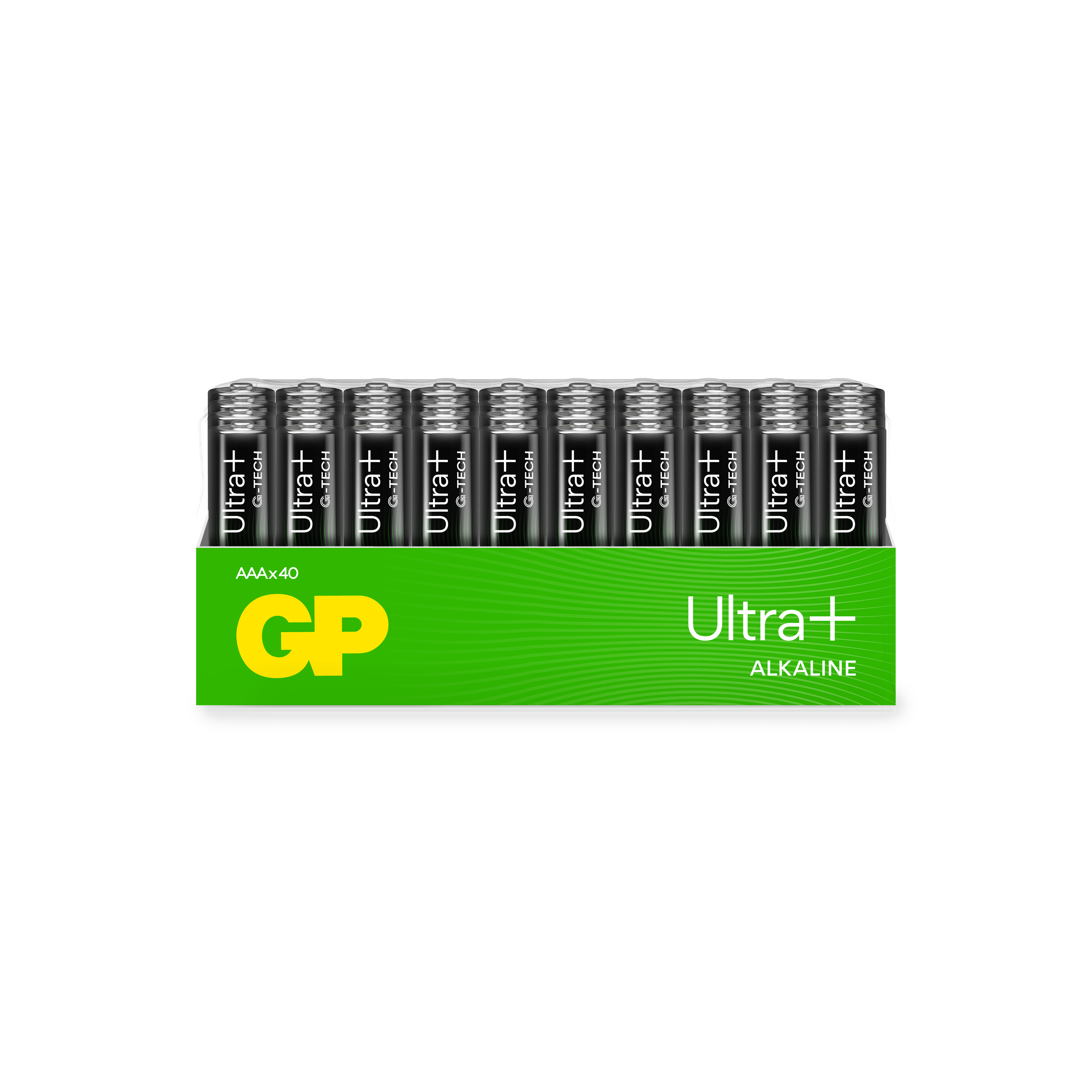 GP ULTRA PLUS AAA-BATTERI 40-PAKK 24AUP/LR03
