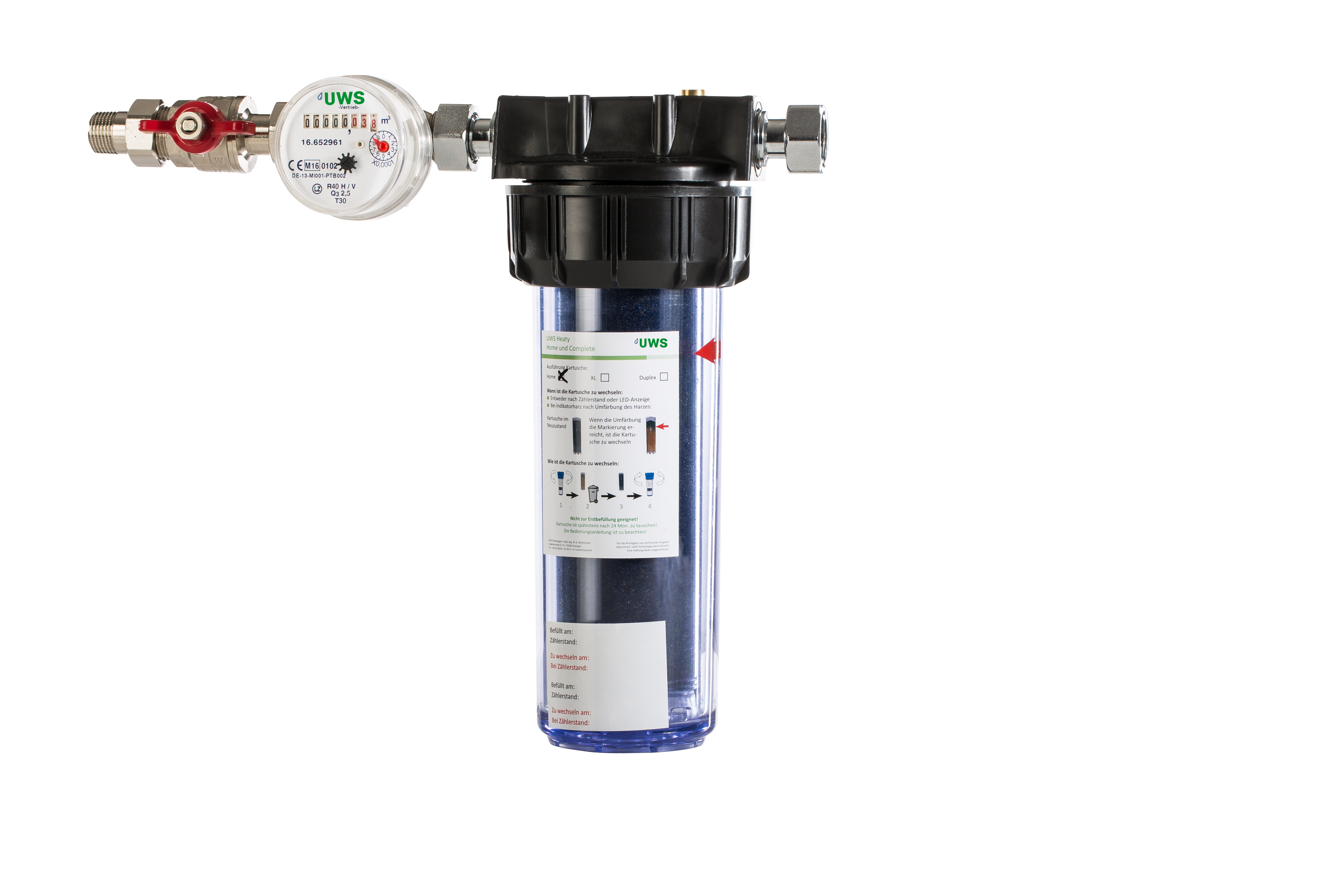 KÜTTEVEE DEMINERALISEERIMISE FILTER HEATY HOME